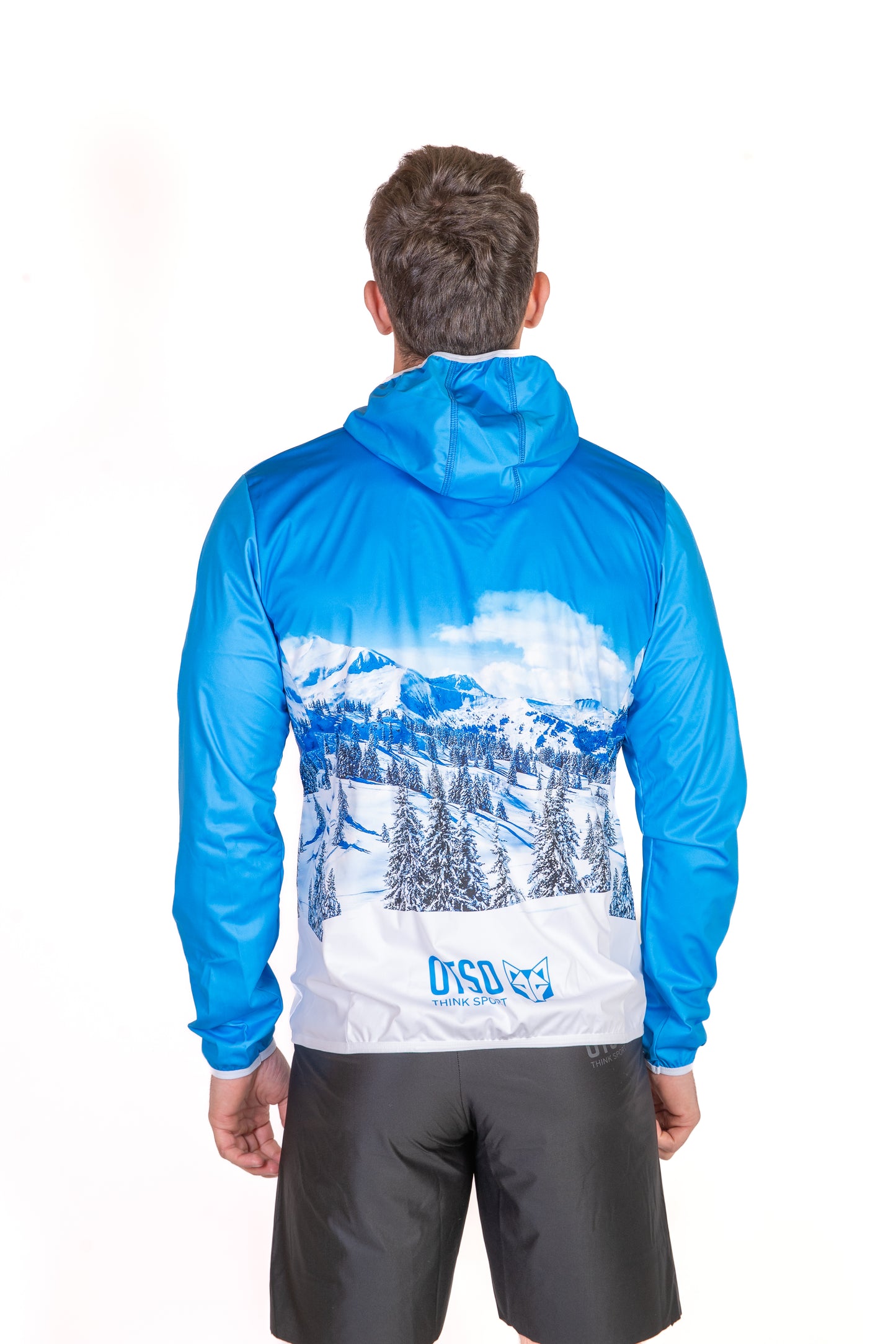 Unisex Running Jacket - Snow Forest