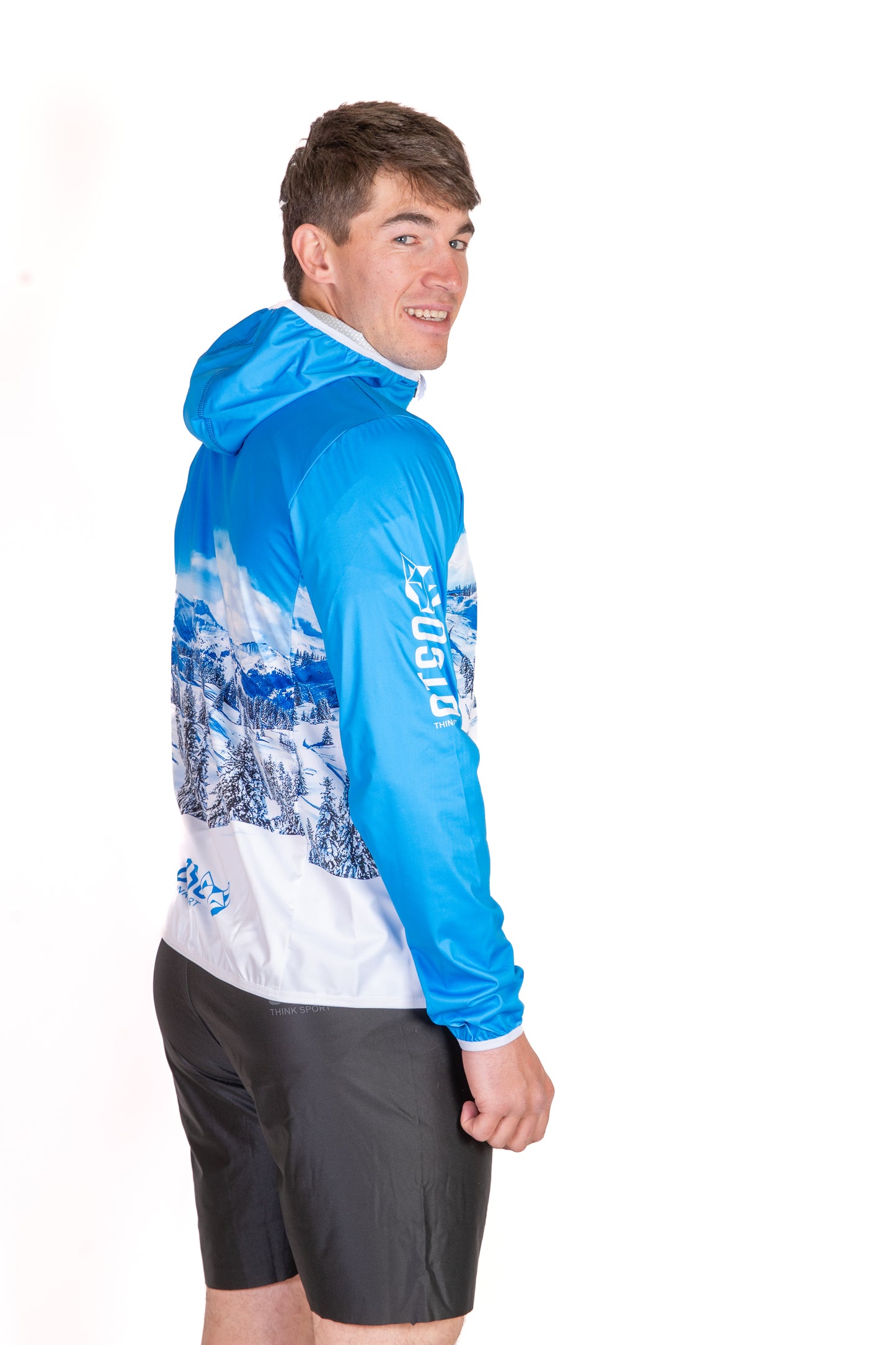 Unisex Running Jacket - Snow Forest