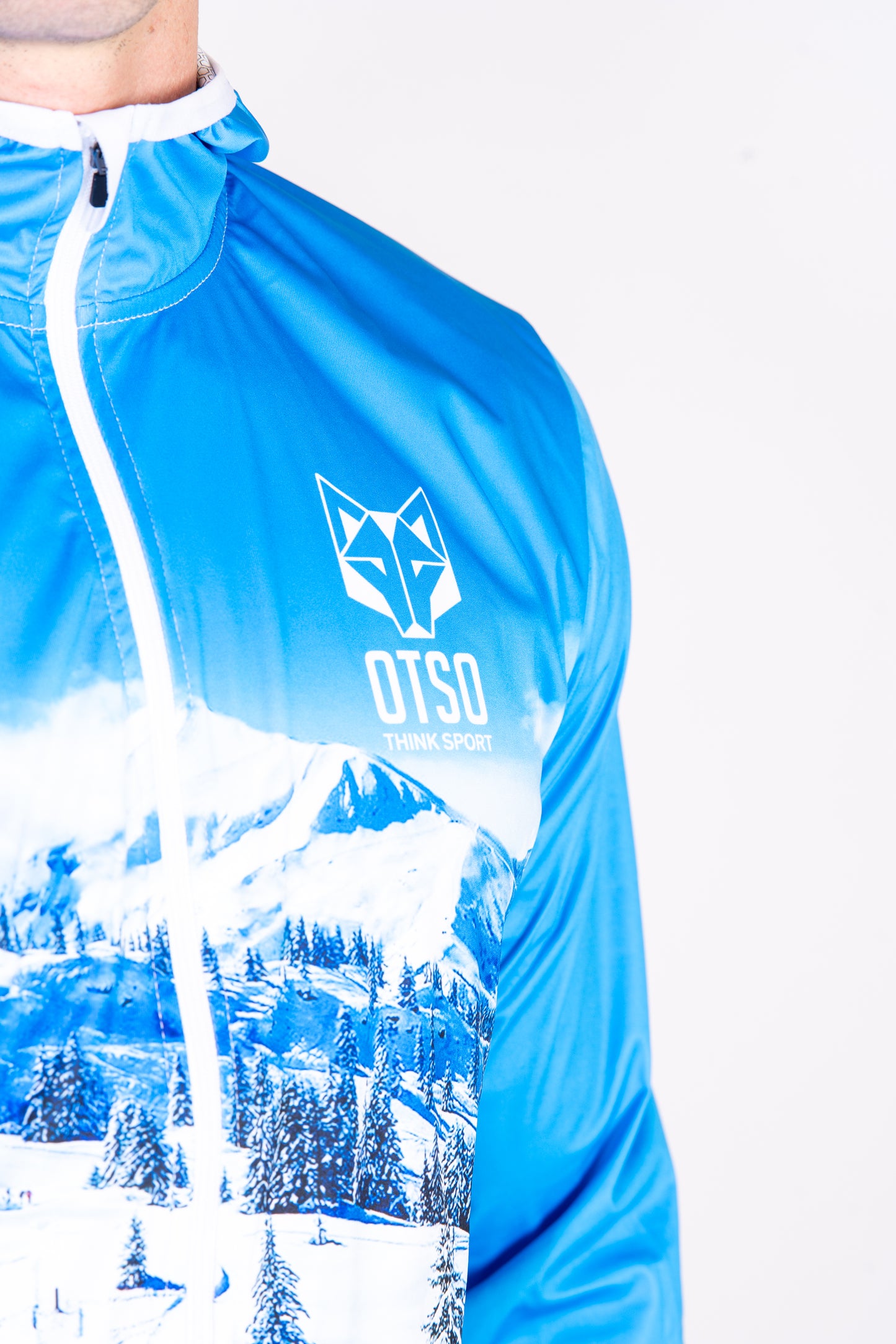Unisex Running Jacket - Snow Forest