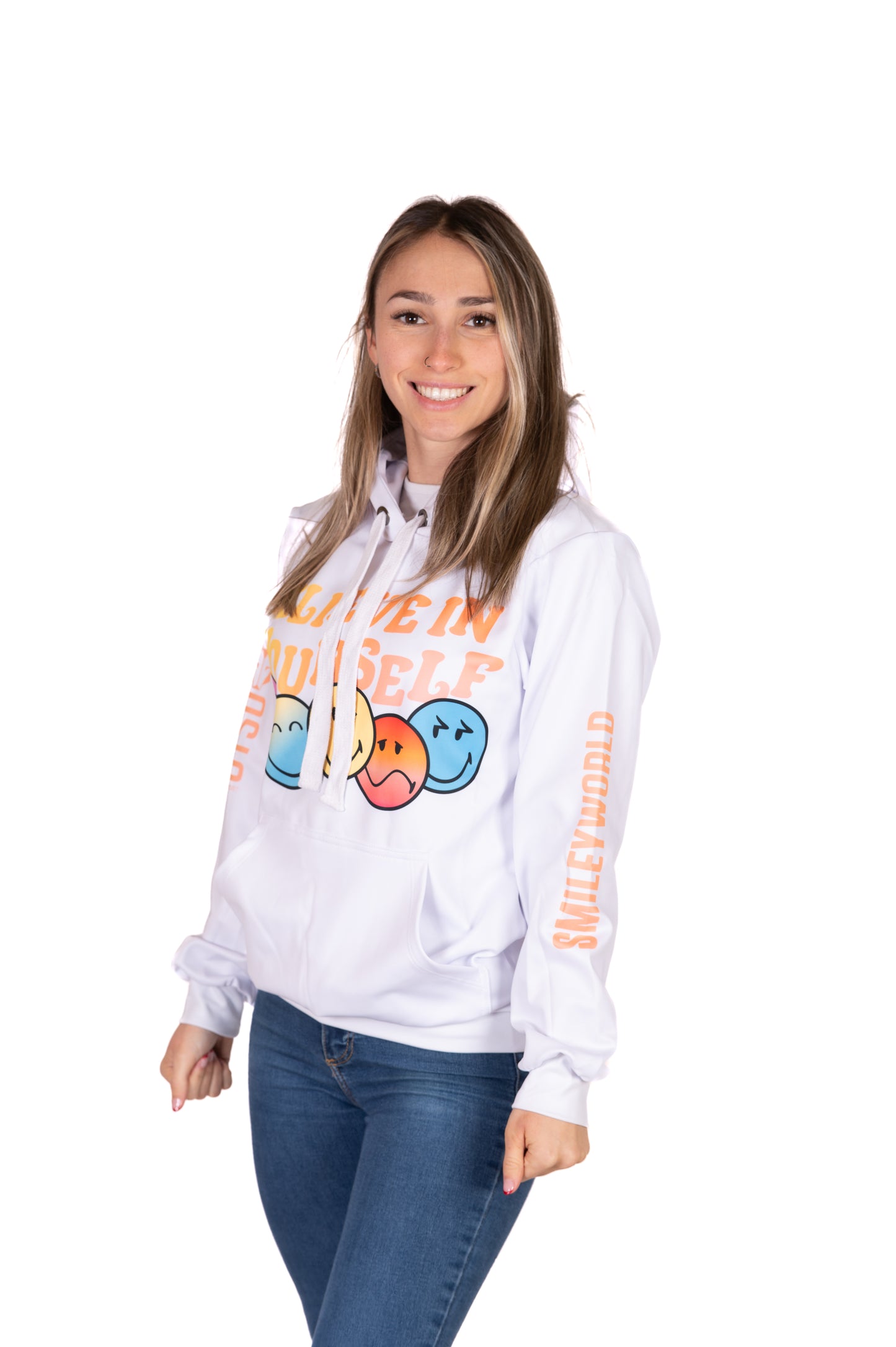 Felpa - S.W.Smiley Believe