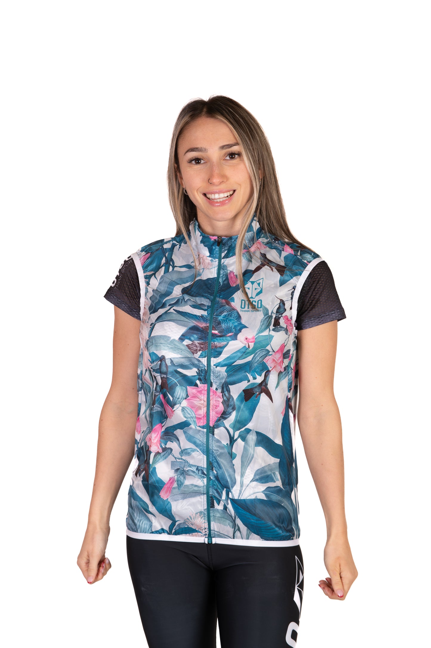 Unisex Running Vest - Garden