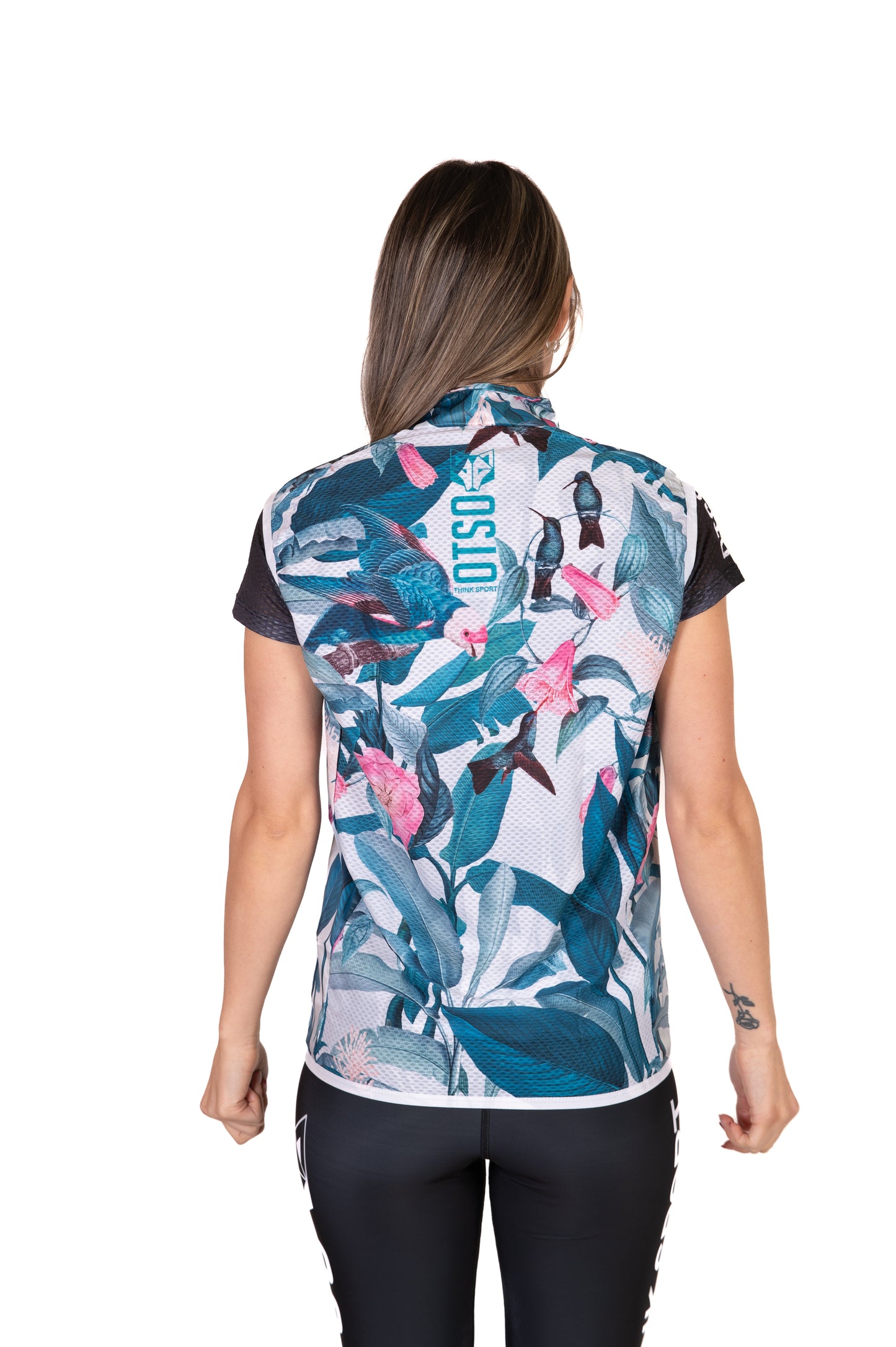 Unisex Running Vest - Garden