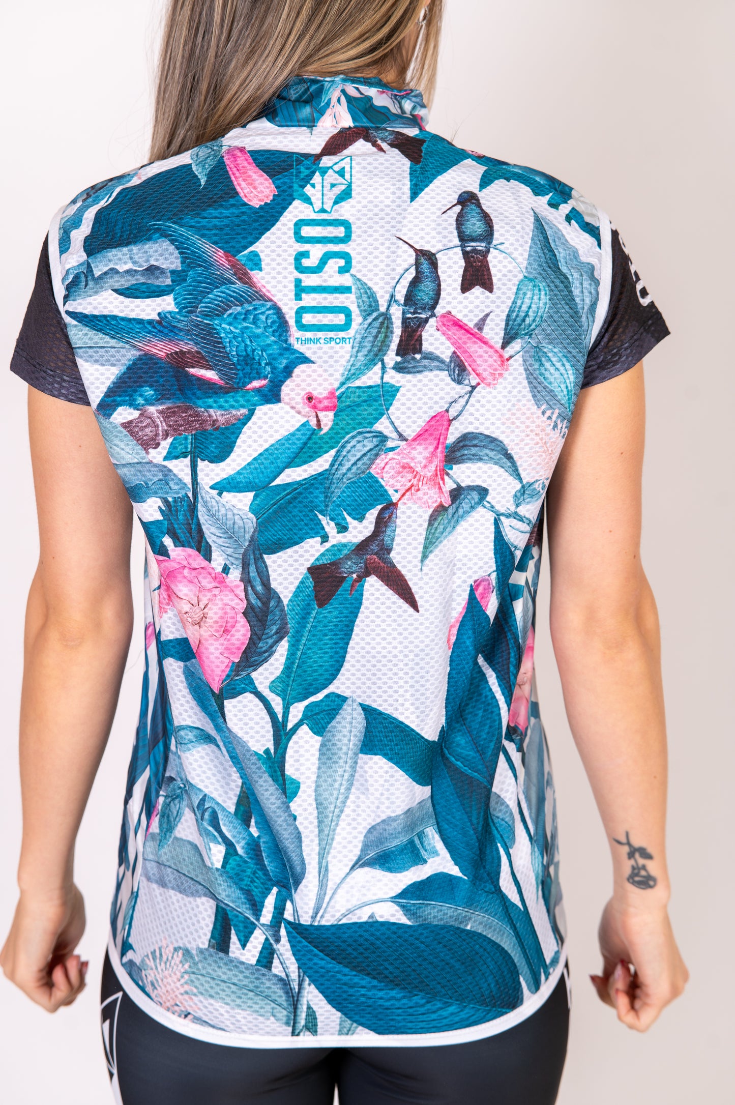 Unisex Running Vest - Garden