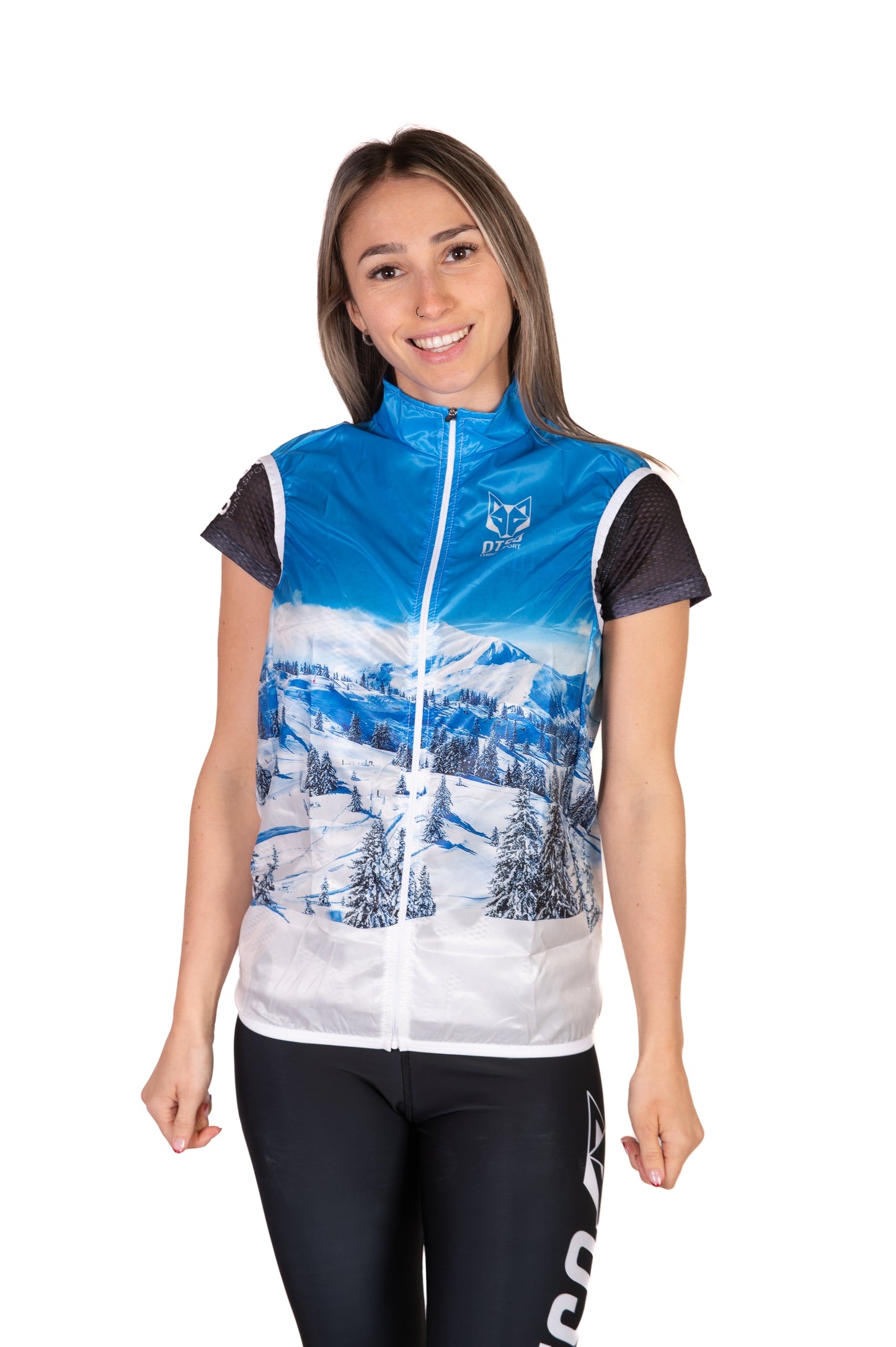 Armilla de running unisex - Snow Forest