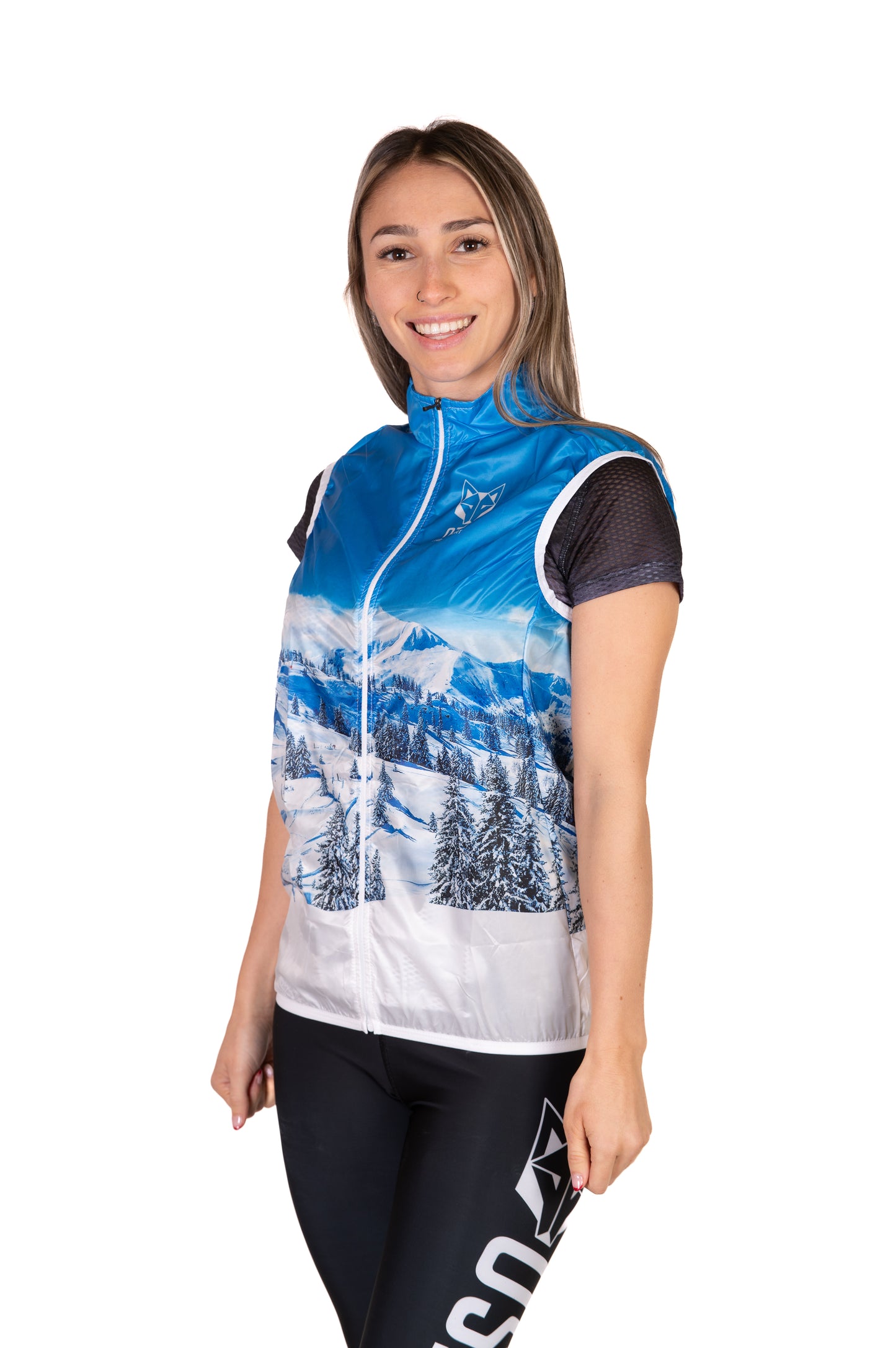 Armilla de running unisex - Snow Forest