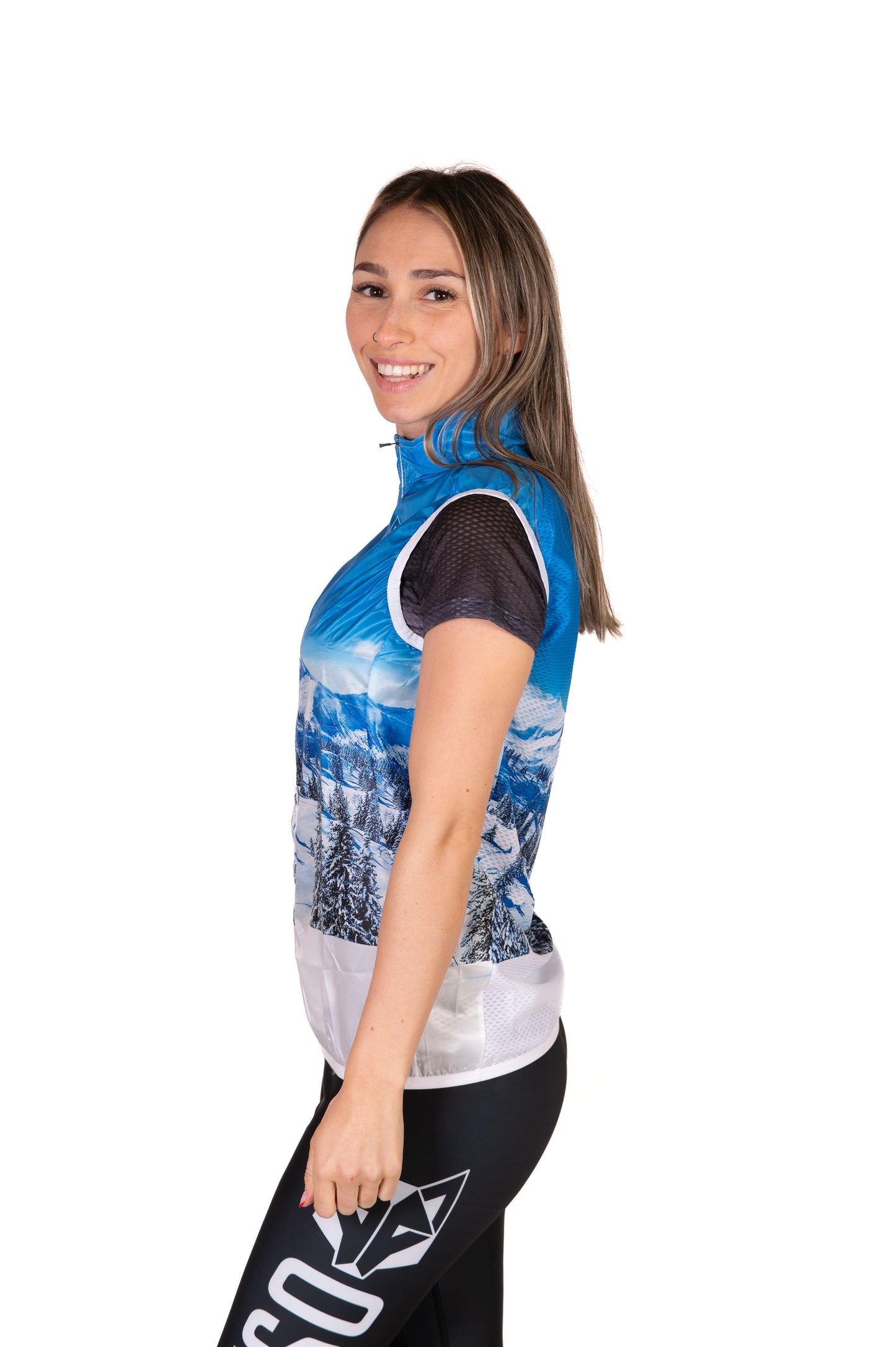 Armilla de running unisex - Snow Forest