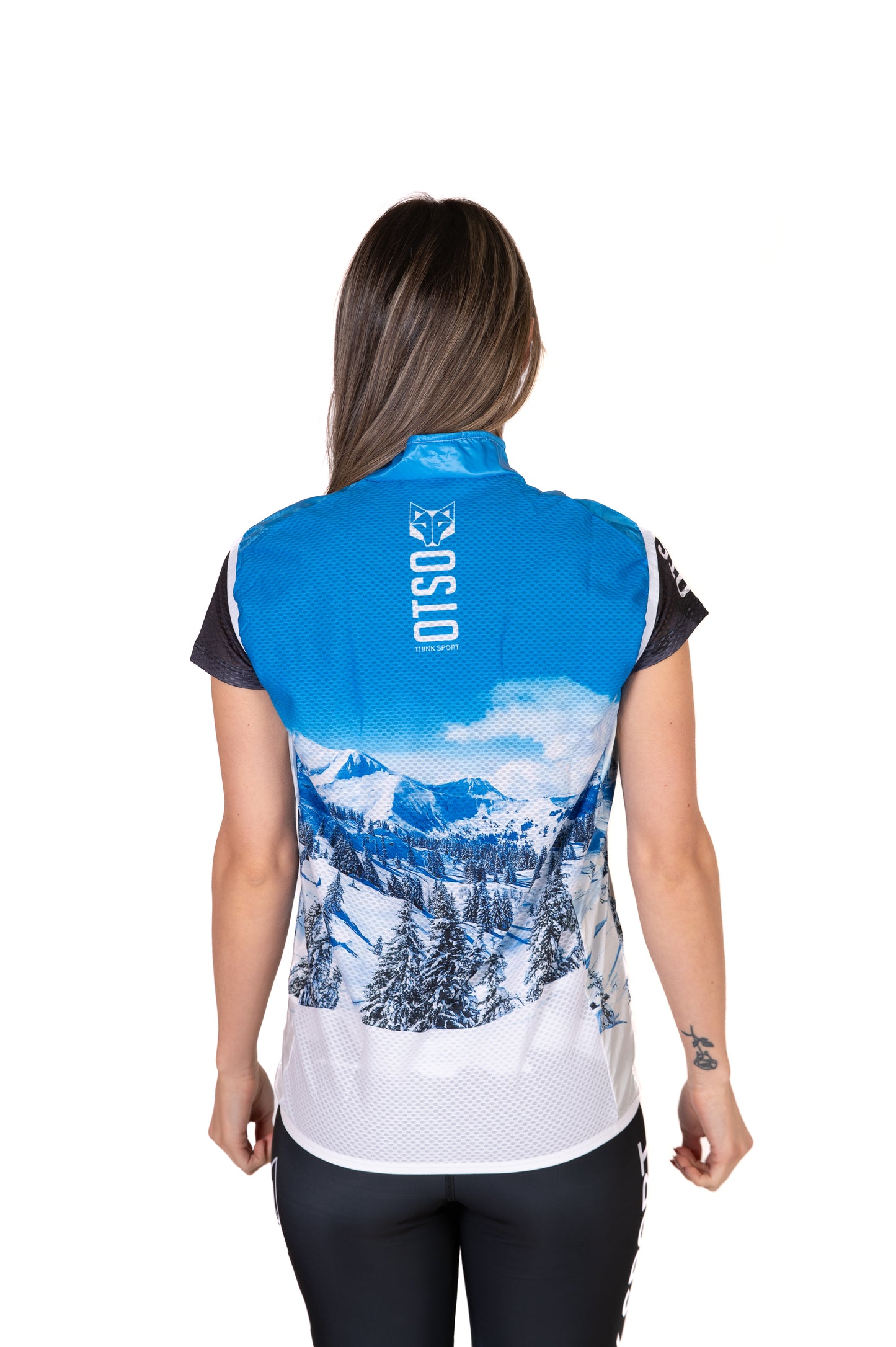 Armilla de running unisex - Snow Forest