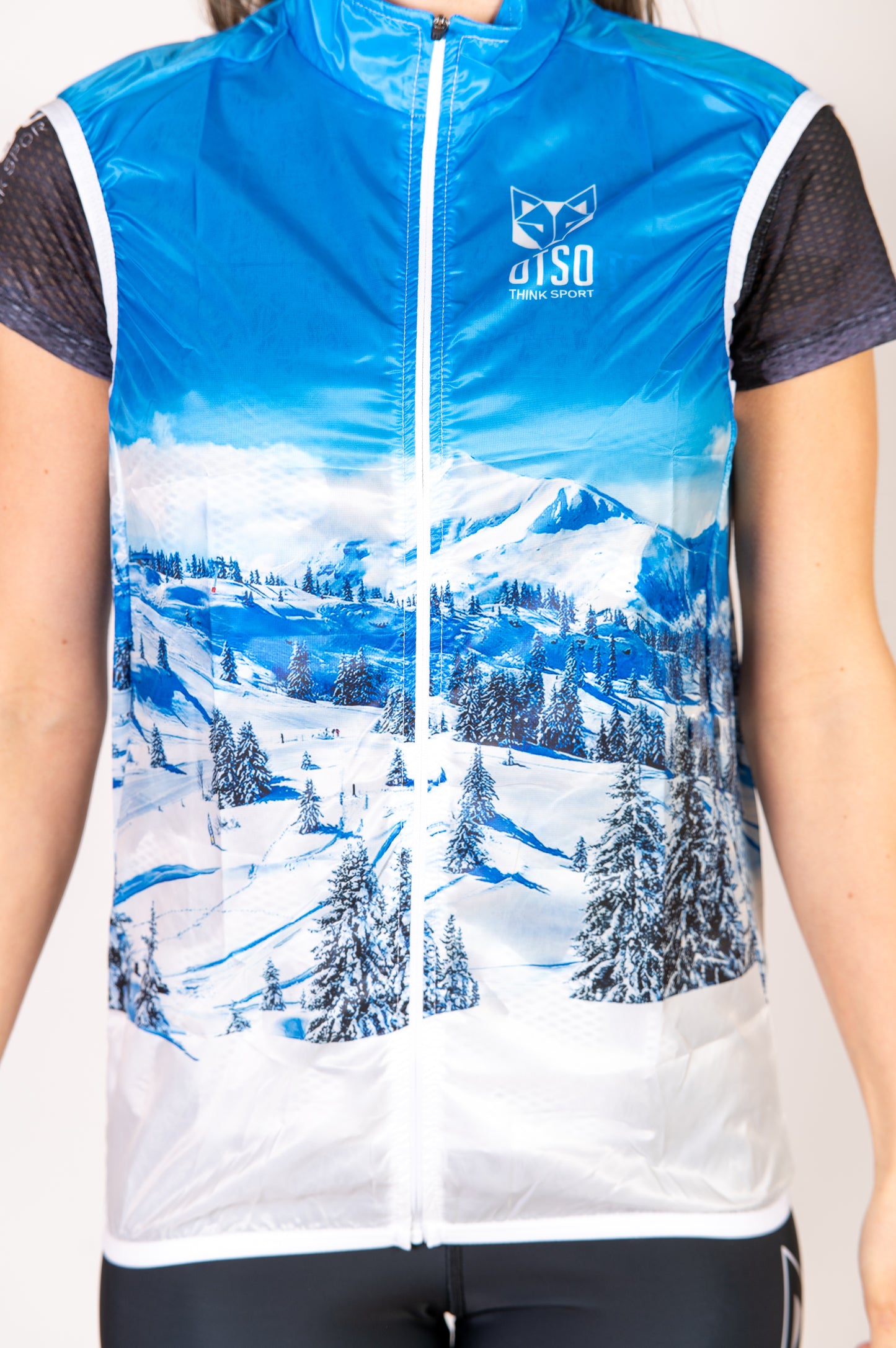 Armilla de running unisex - Snow Forest