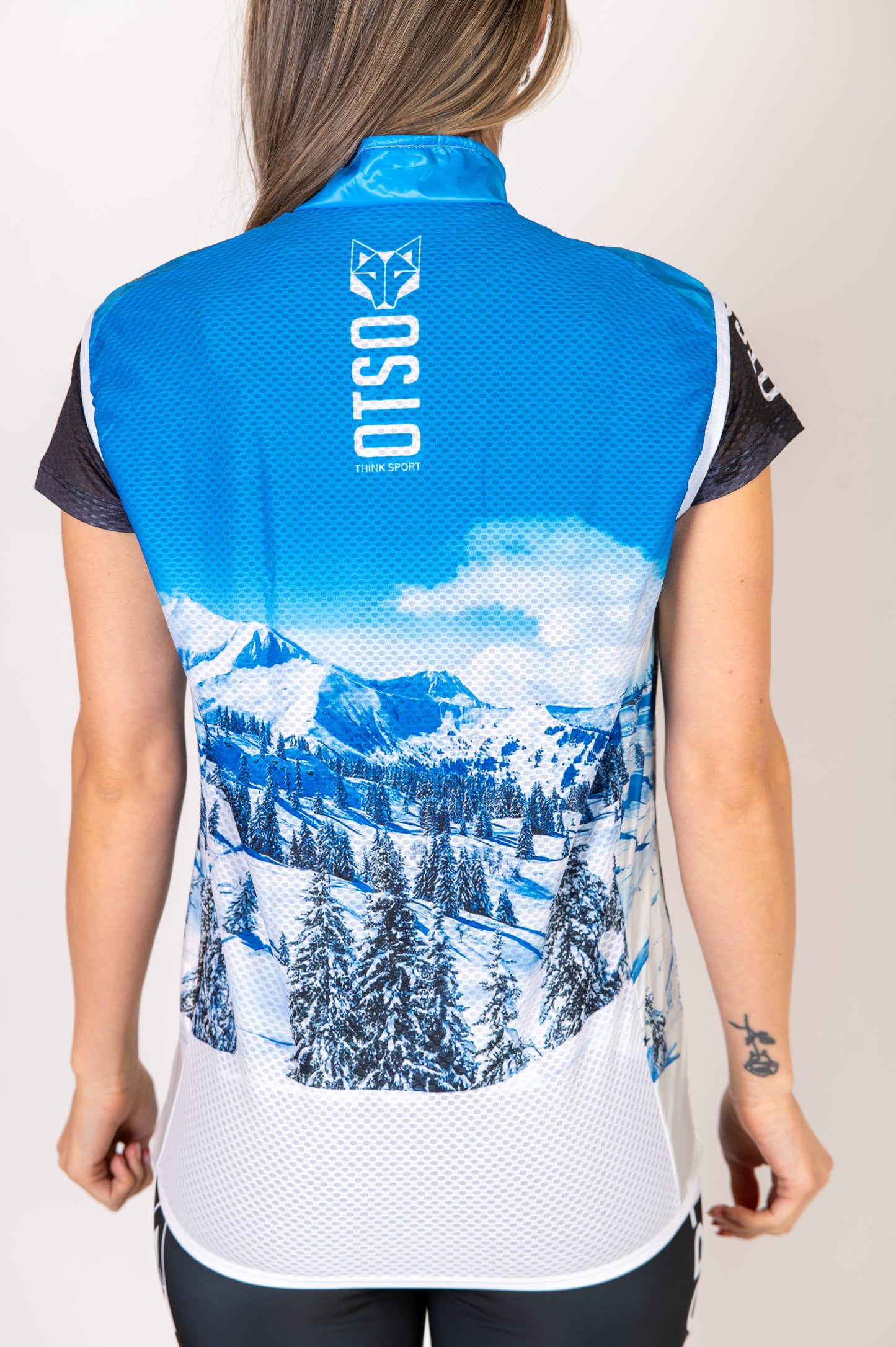 Armilla de running unisex - Snow Forest