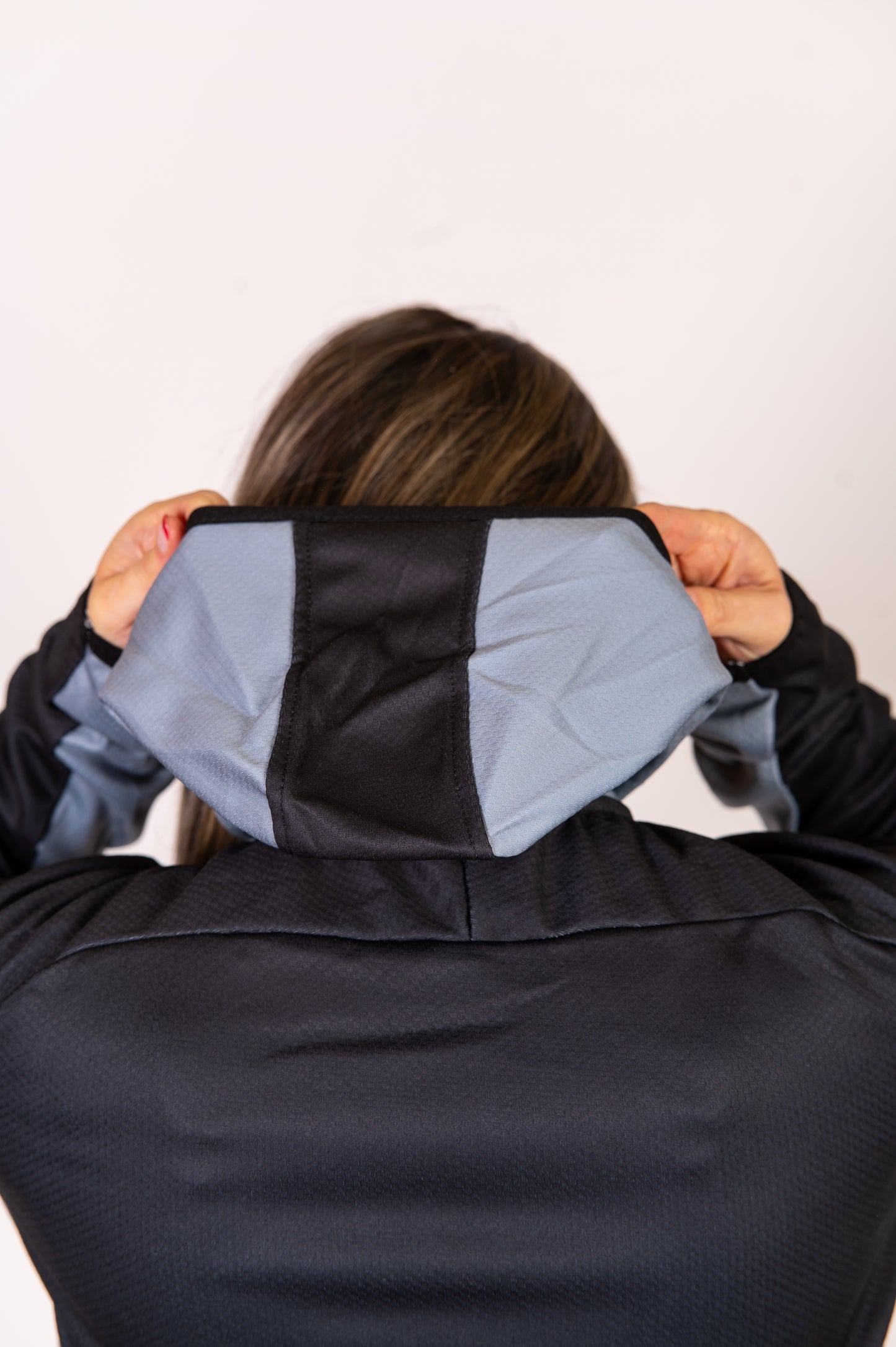 Unisex sport hoodie - Black & Grey