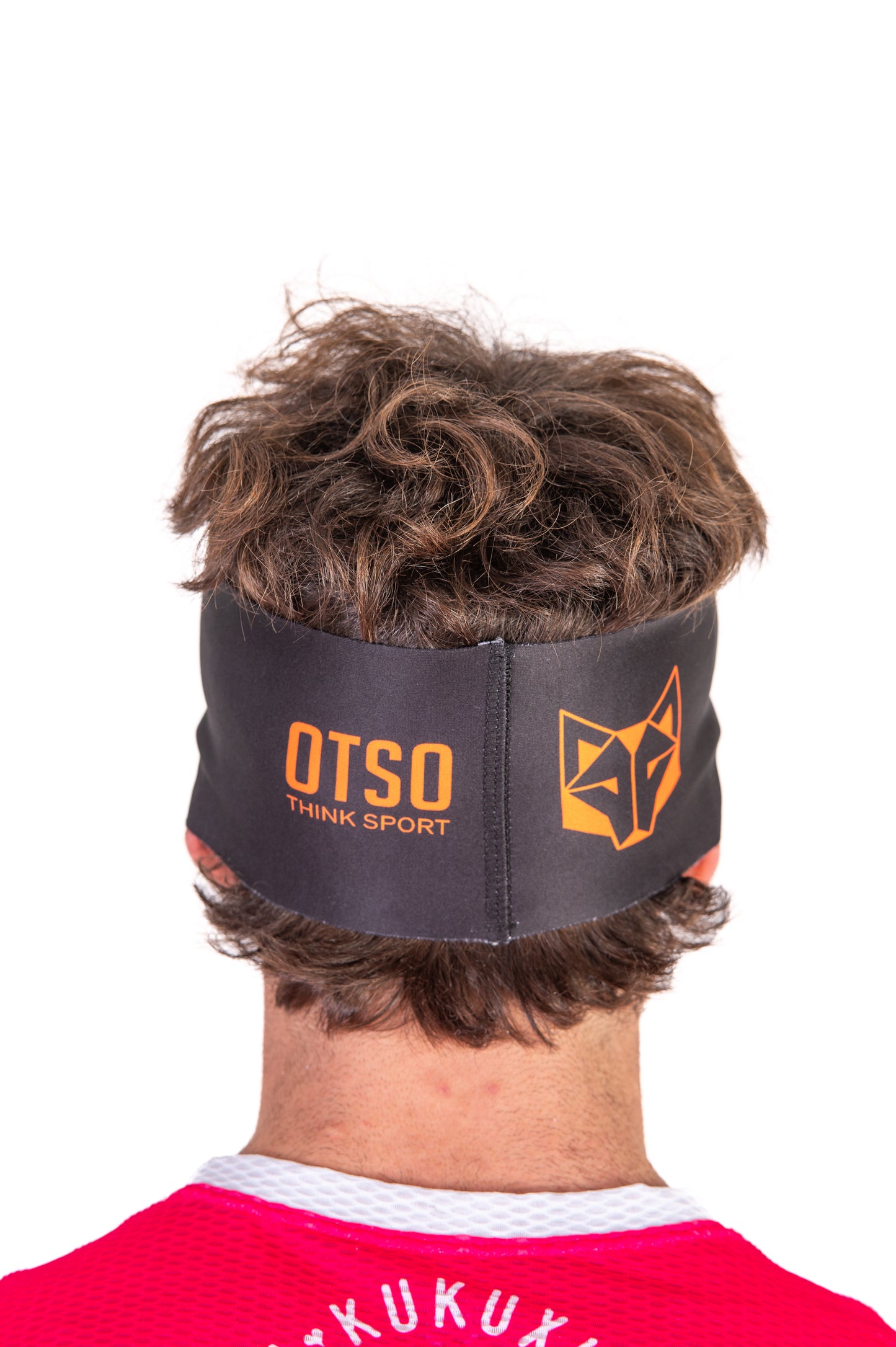Cinta de cabeza - OTSO Sport Black / Fluo Orange