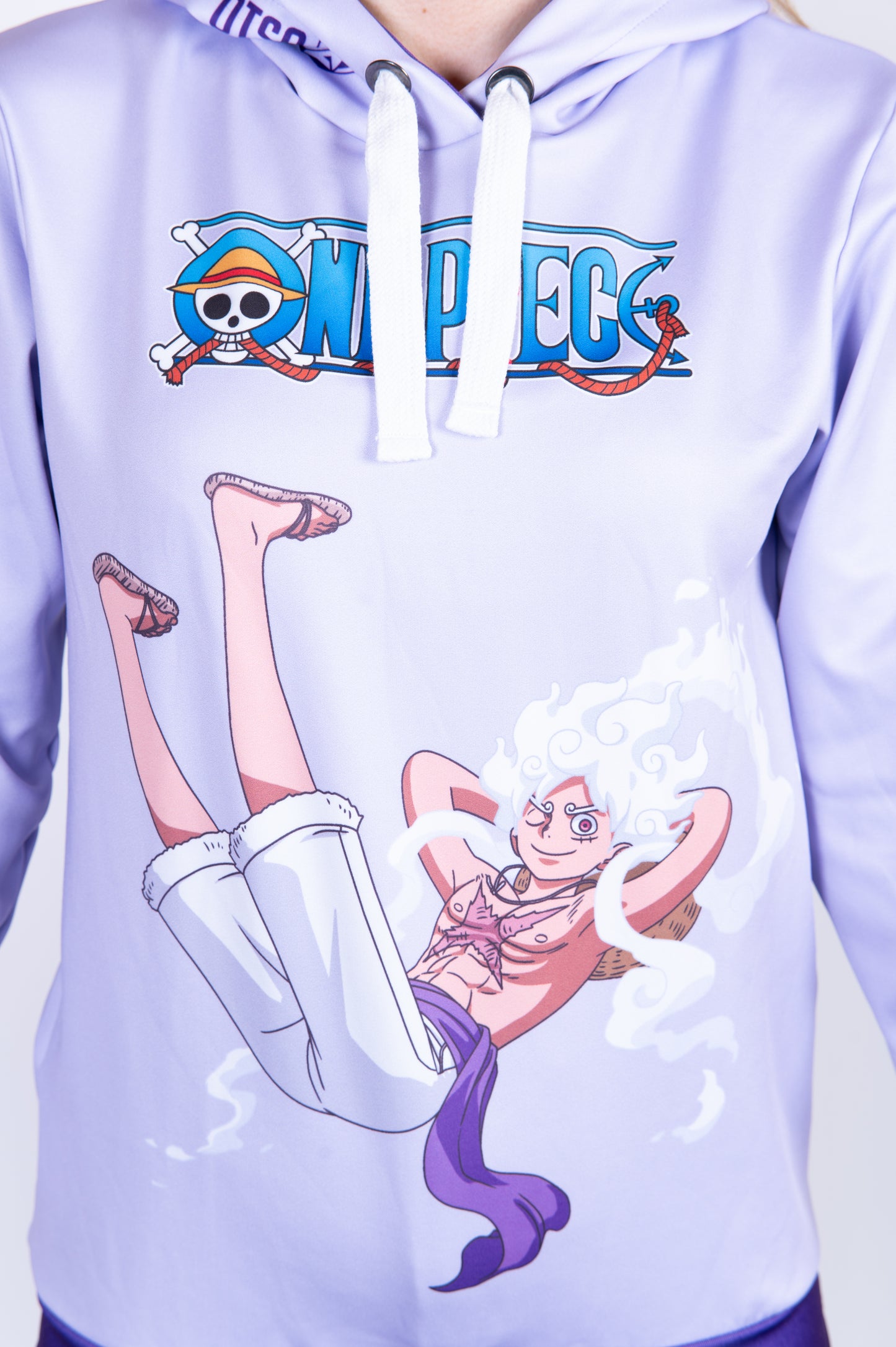 Sudadera - One piece egghead luffy gear5 purple