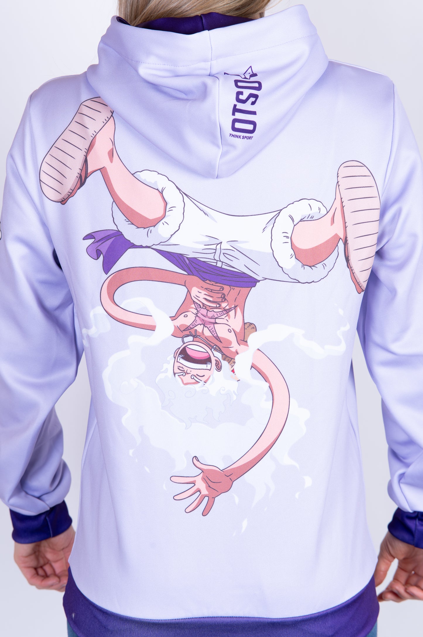 Sudadera - One piece egghead luffy gear5 purple