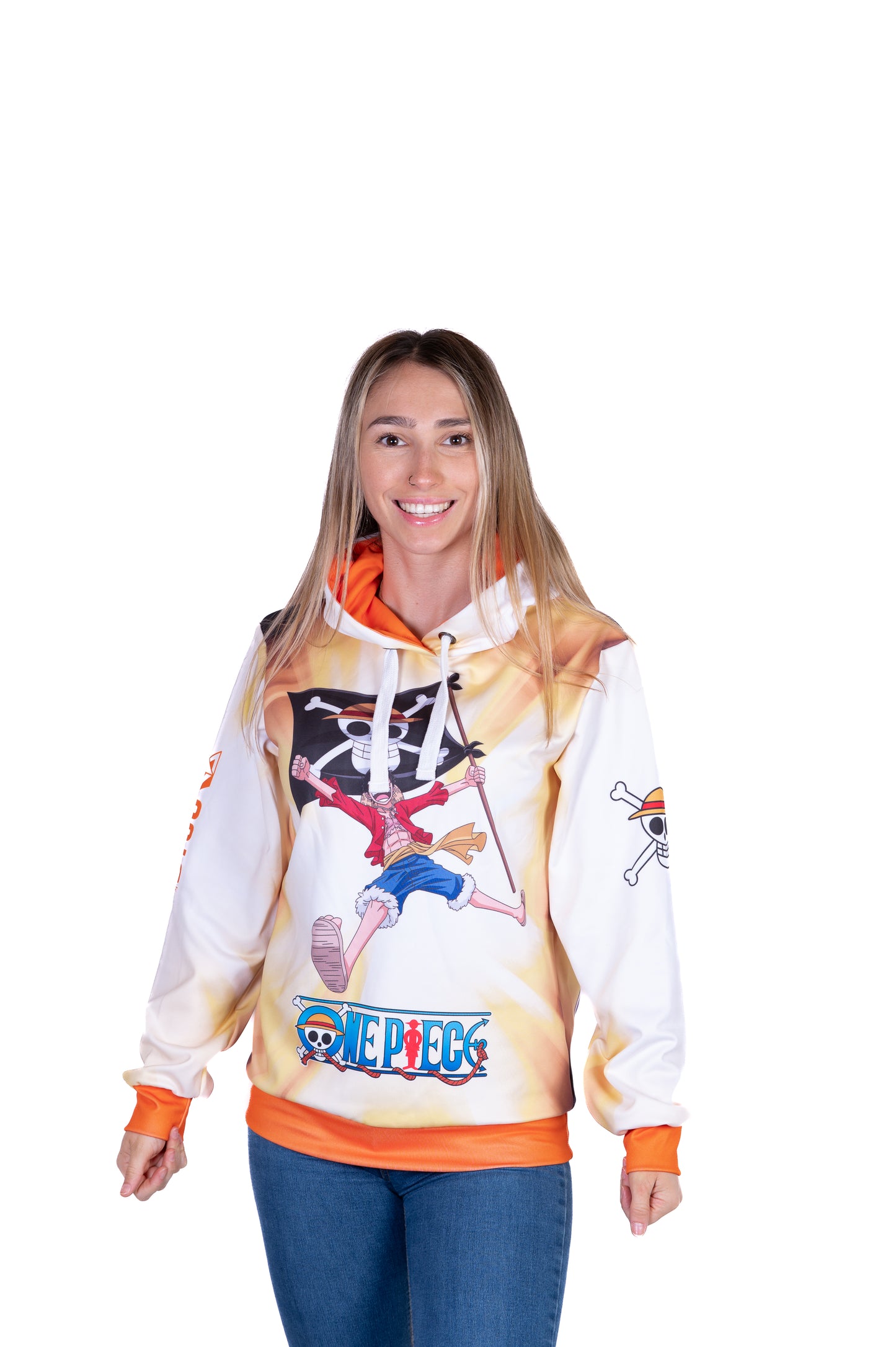 Sudadera - One piece fishman straw hat crew yellow