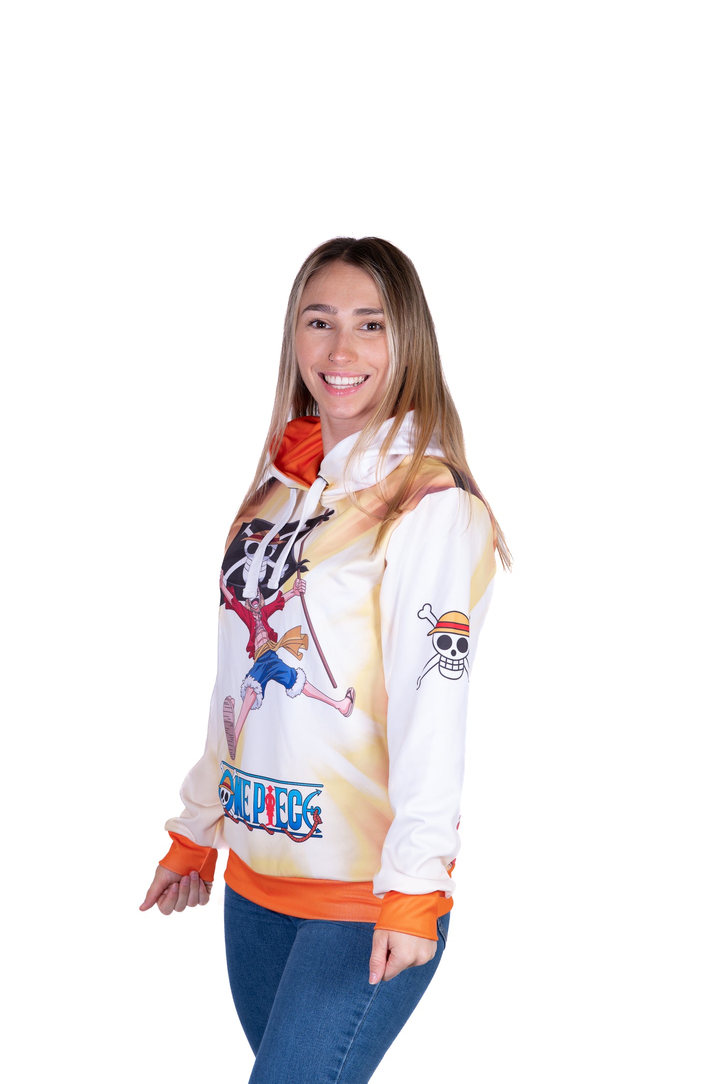 Sudadera - One piece fishman straw hat crew yellow