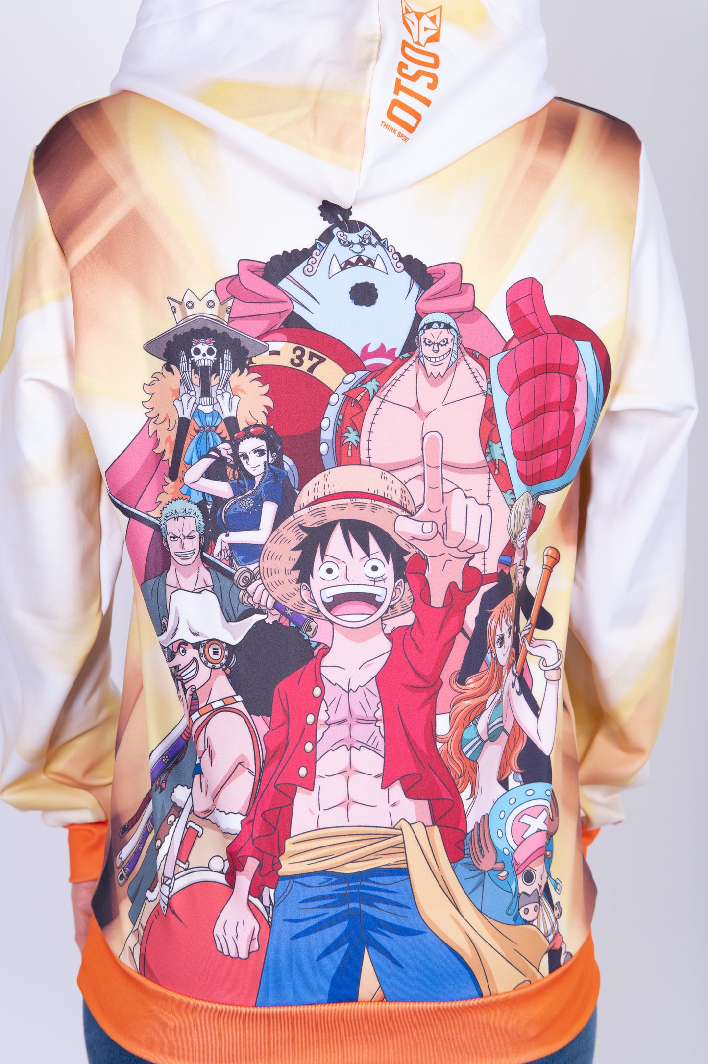 Sudadera - One piece fishman straw hat crew yellow