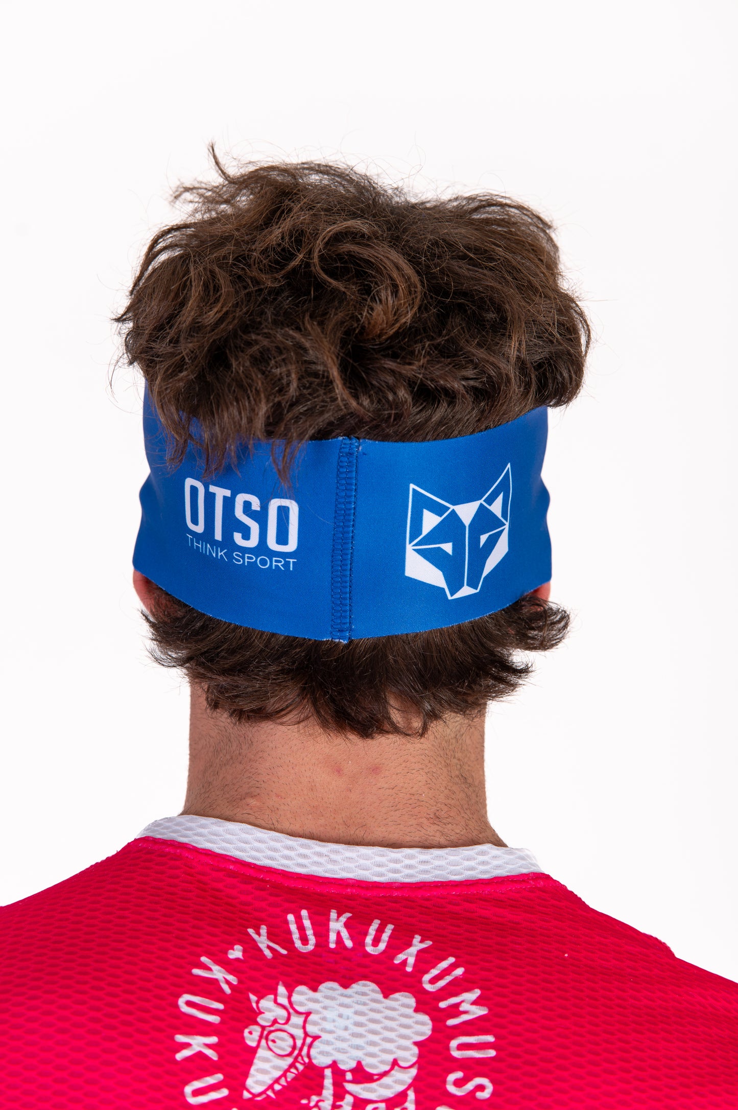 Cinta de cabeza - OTSO Sport Electric Blue / White