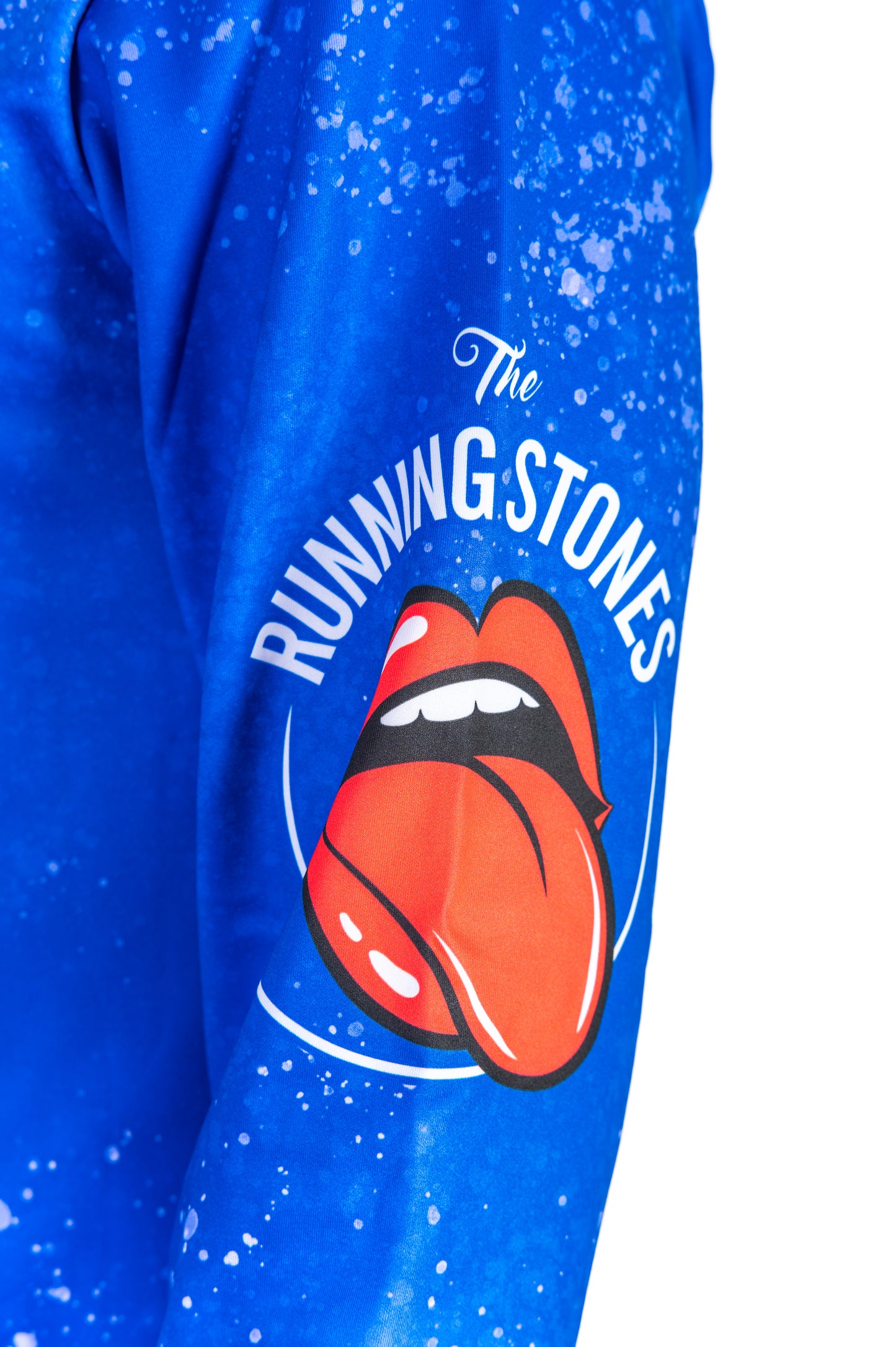 Hoodie - Running Stones Blue