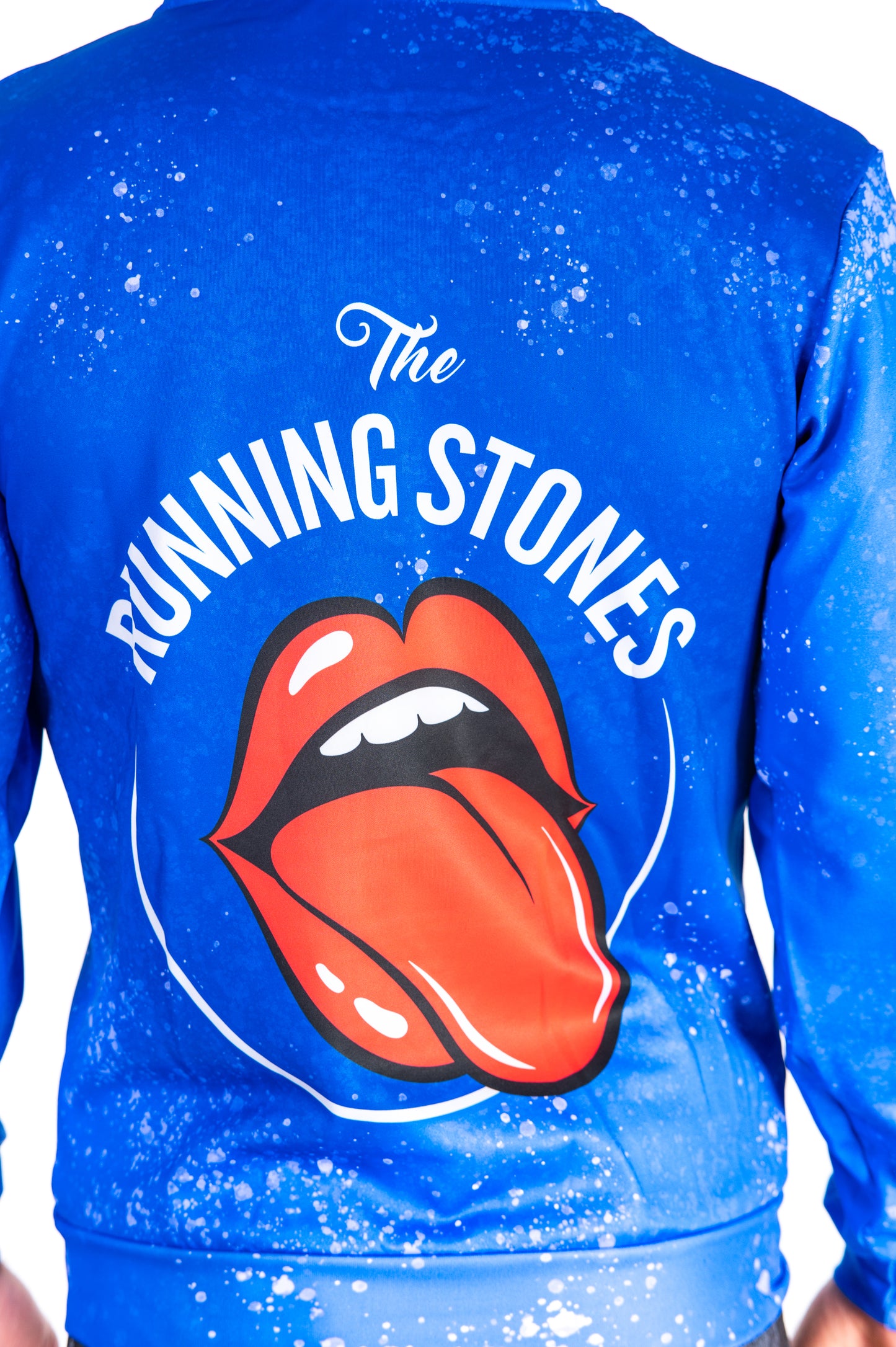 Hoodie - Running Stones Blue