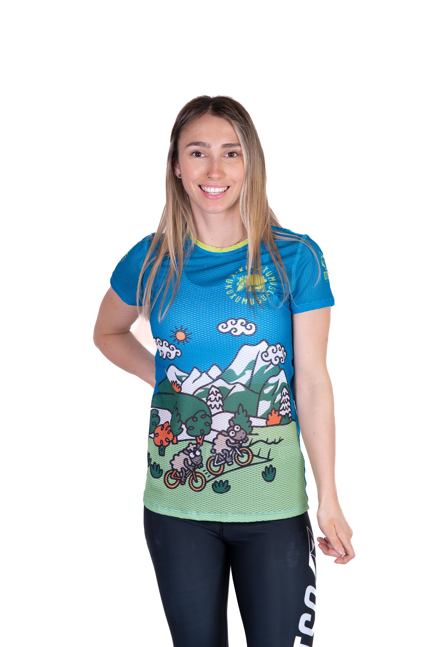 Short sleeve t-shirt for women - Kukuxumusu Bike