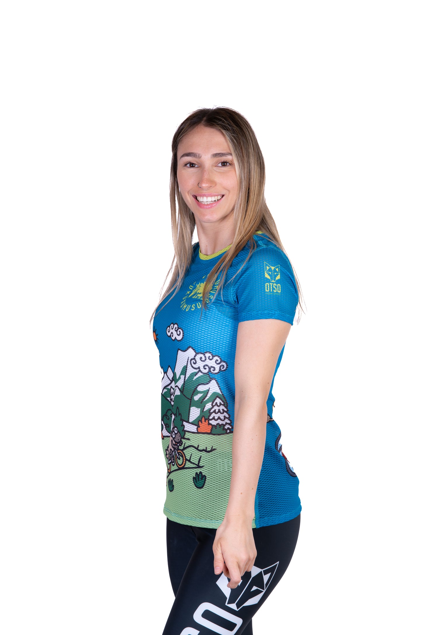 Short sleeve t-shirt for women - Kukuxumusu Bike