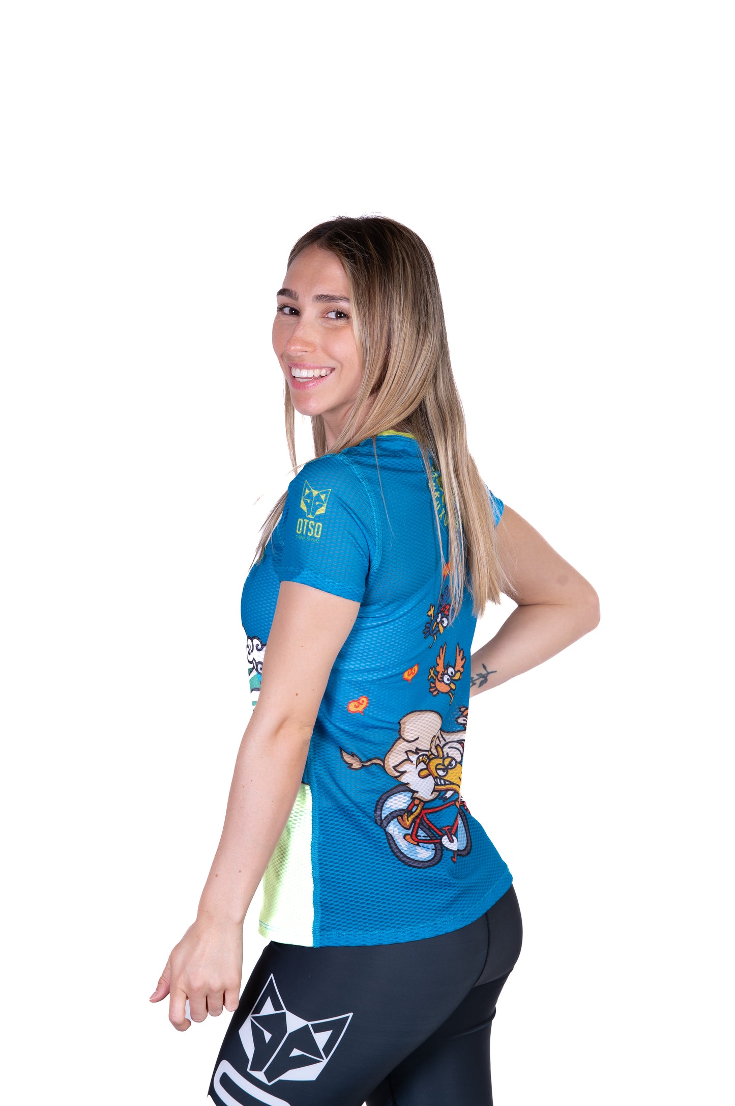 Short sleeve t-shirt for women - Kukuxumusu Bike