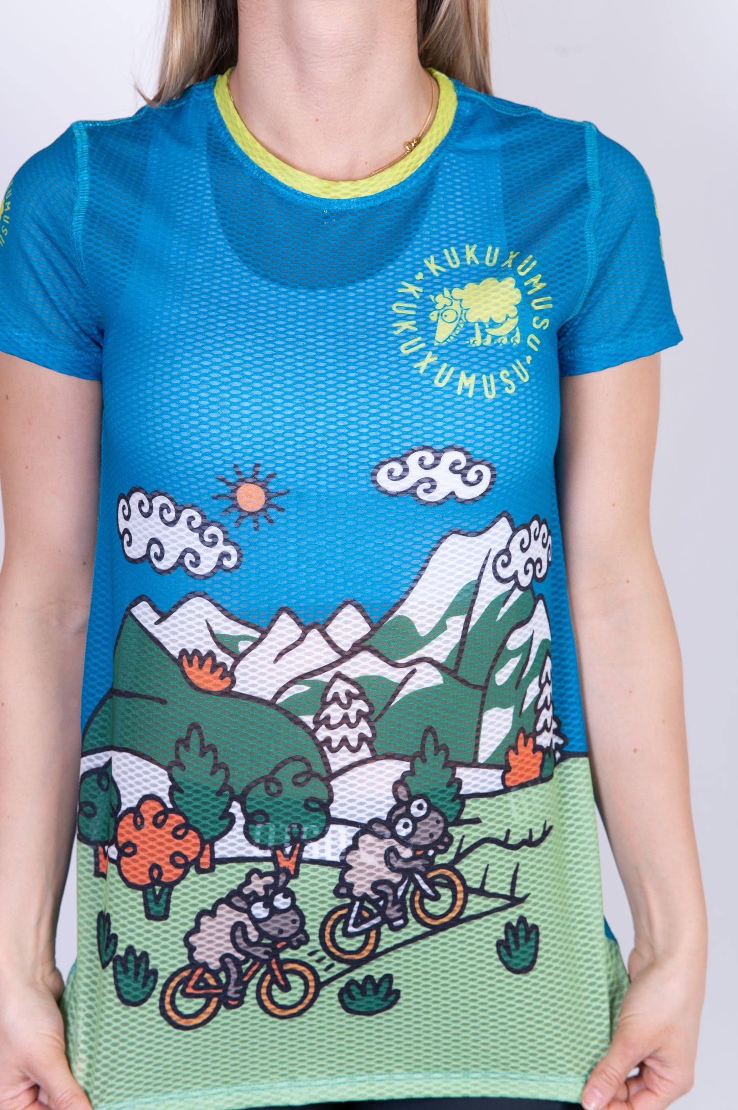 Short sleeve t-shirt for women - Kukuxumusu Bike