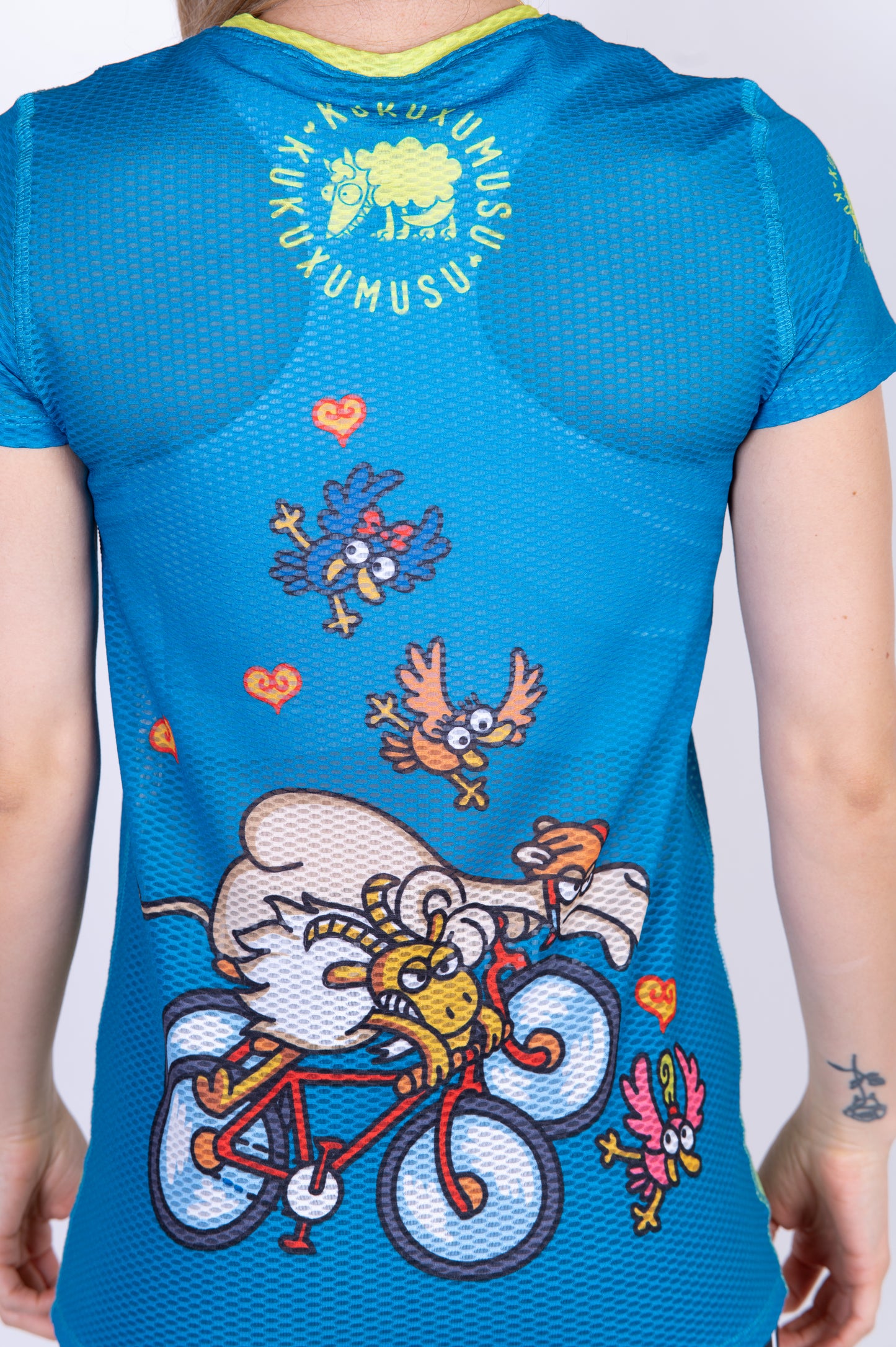 Short sleeve t-shirt for women - Kukuxumusu Bike