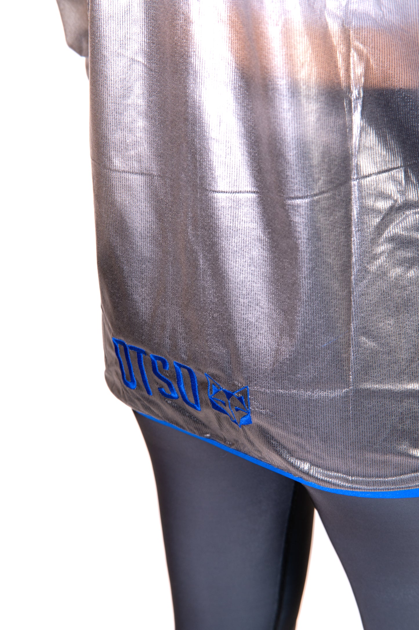 Waterproof Jacket - Black & Royal Blue