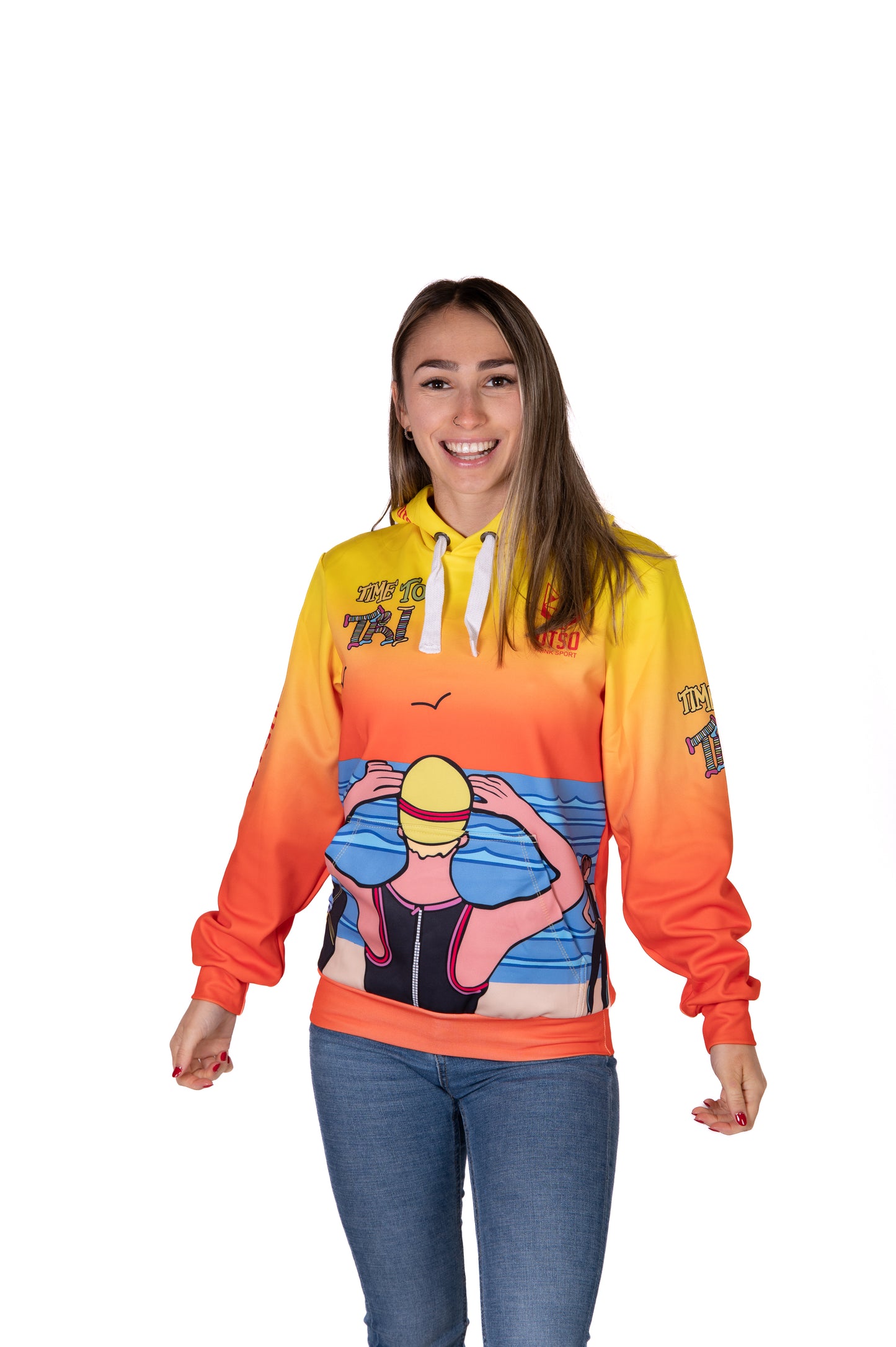 Felpa - Time to tri Woman Swin