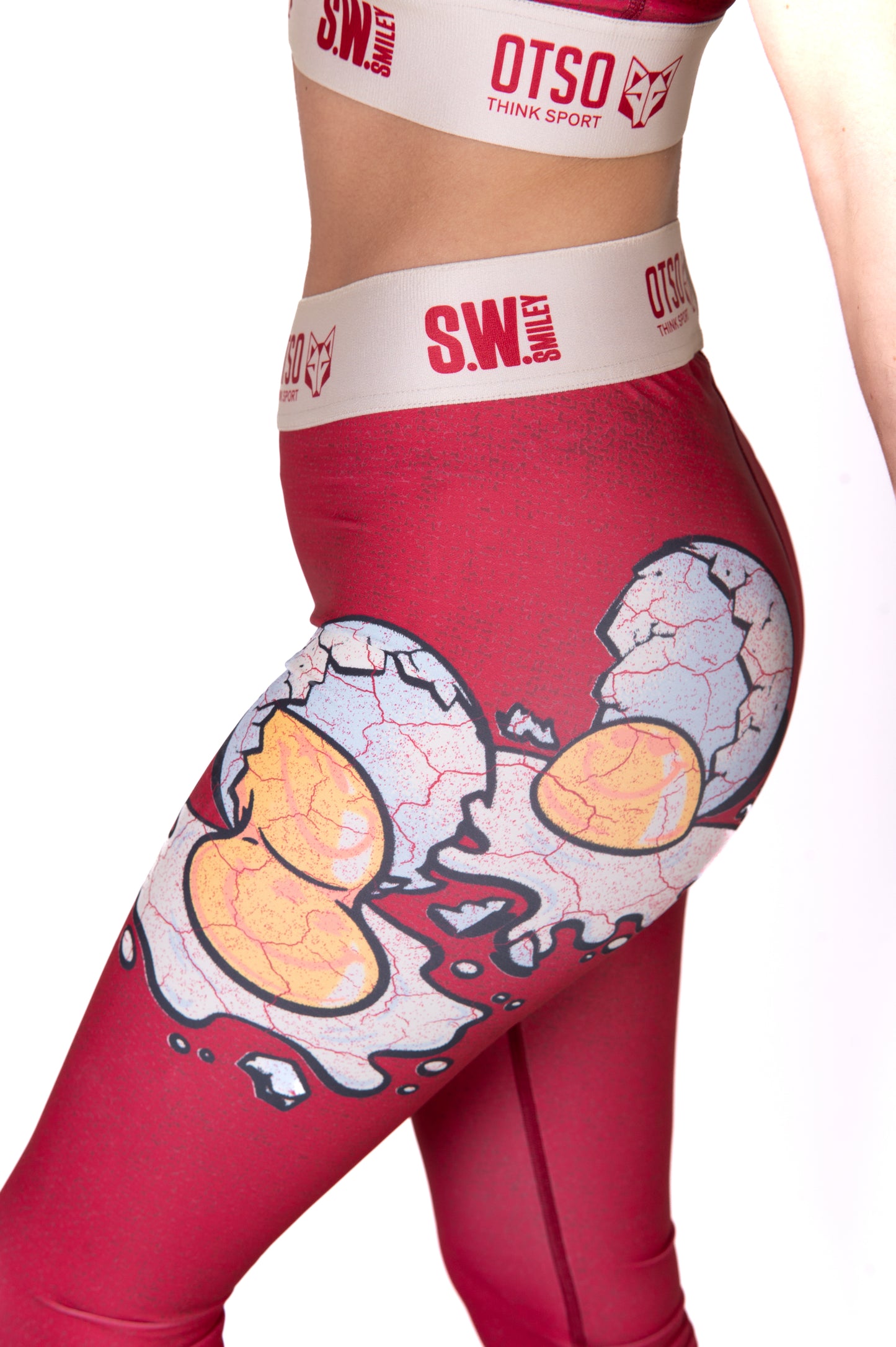 Legging - S.W.Smiley Concrete Canvas Egg (Outlet)
