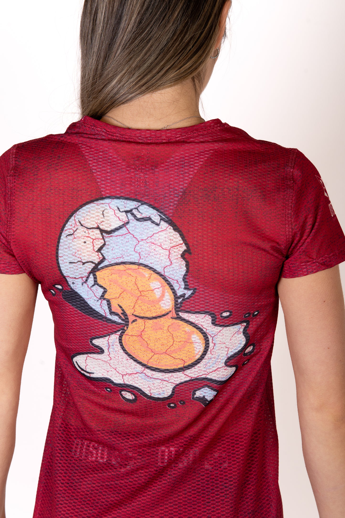 Women's short sleeve t-shirt - S.W.Smiley Concrete Canvas Egg (Outlet)