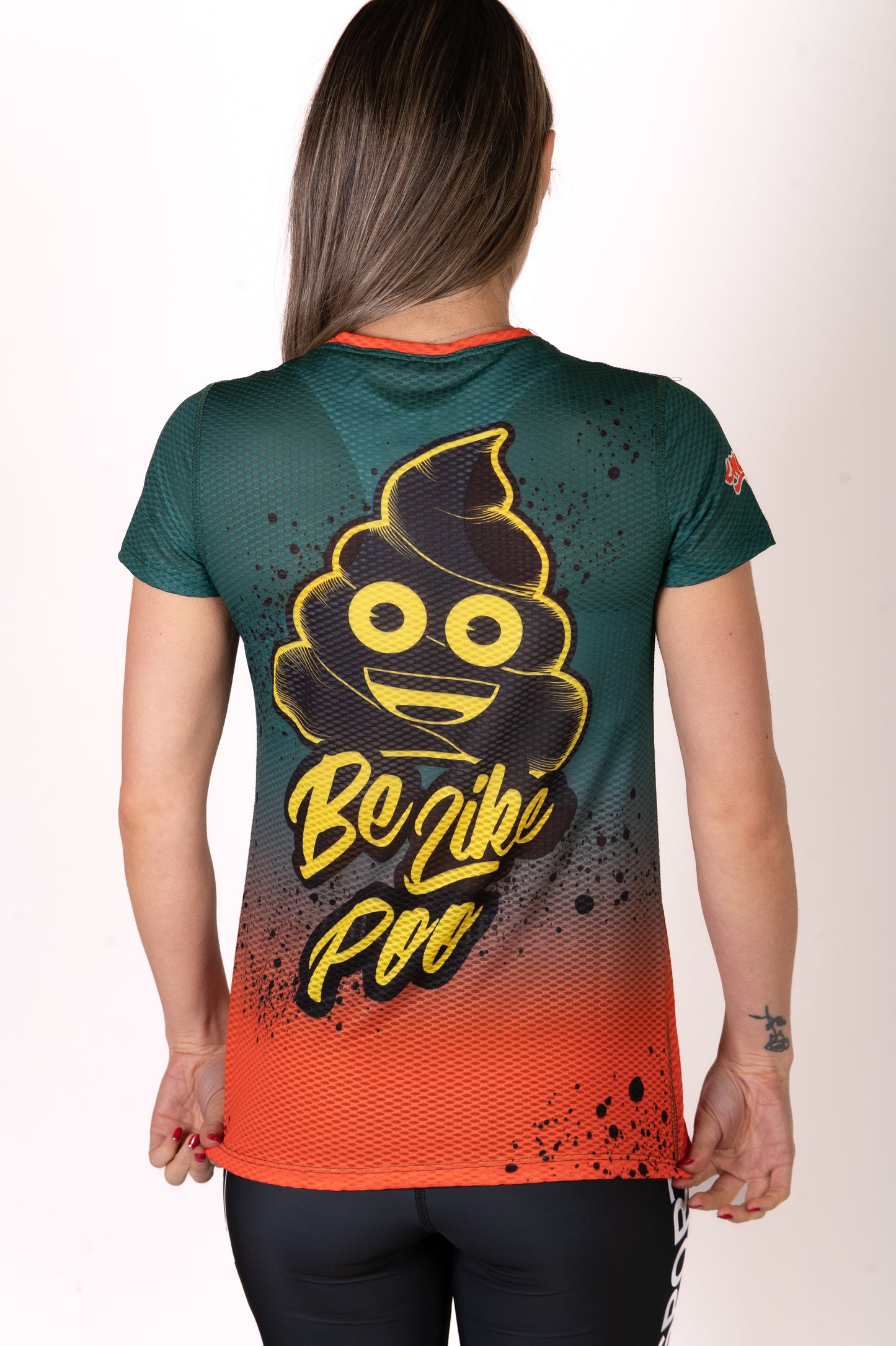 Camiseta manga corta mujer - Emoji Be like Poo (Outlet)