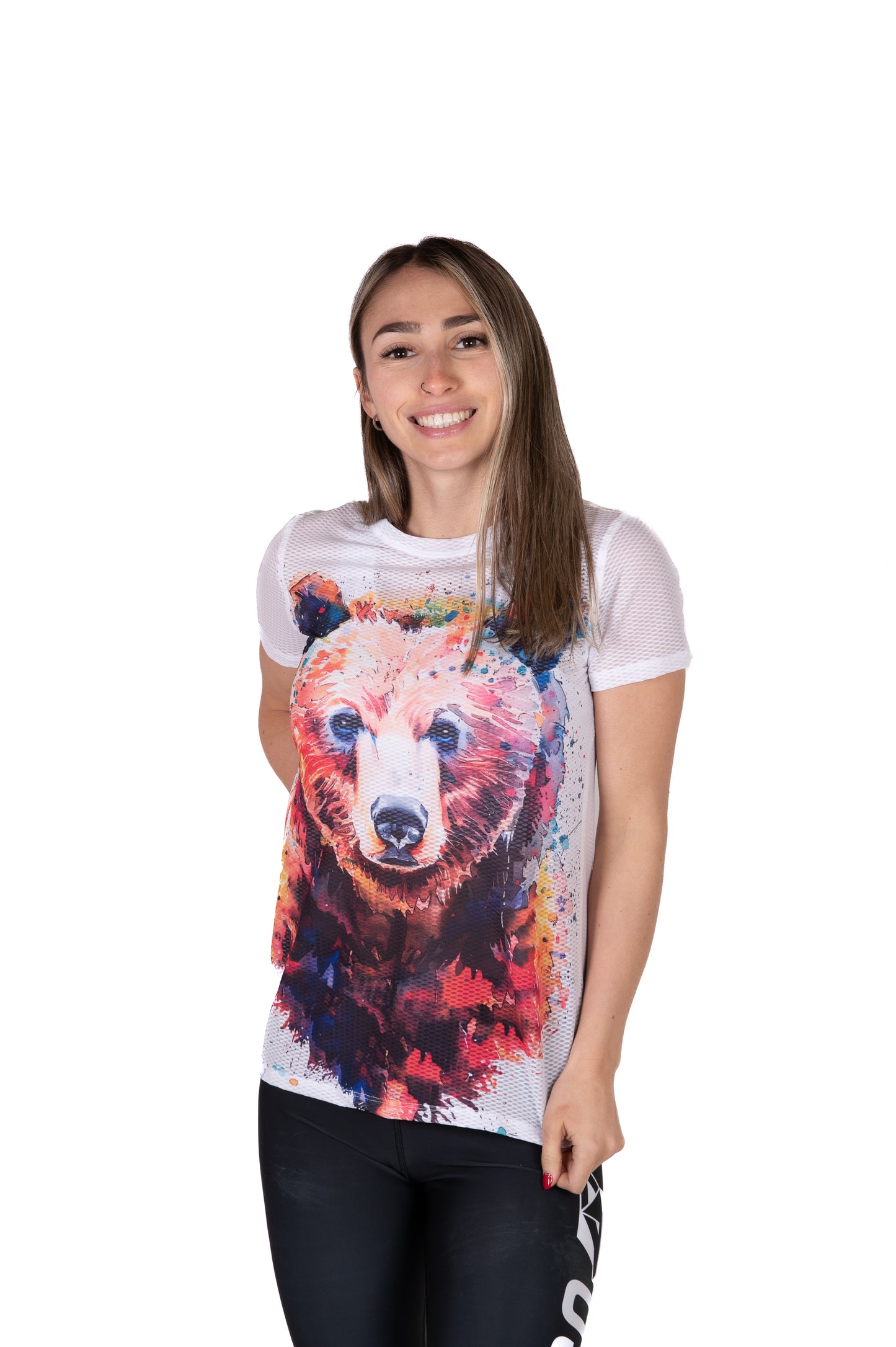Women's short sleeve t-shirt - Be Wild Bear
