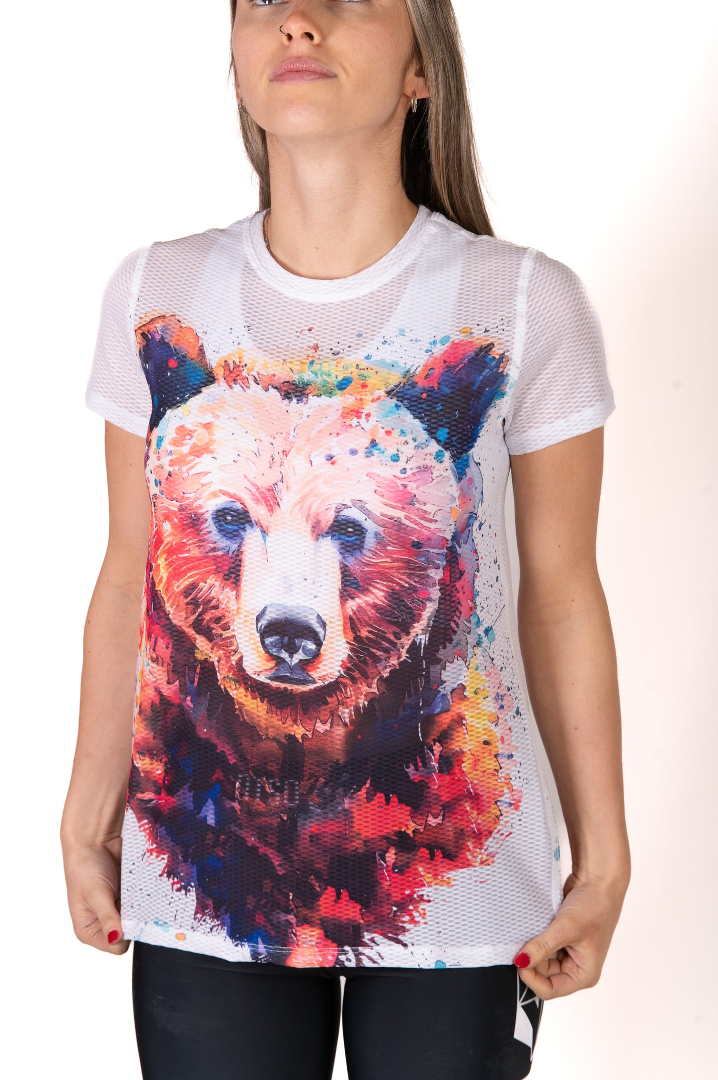 Women's short sleeve t-shirt - Be Wild Bear