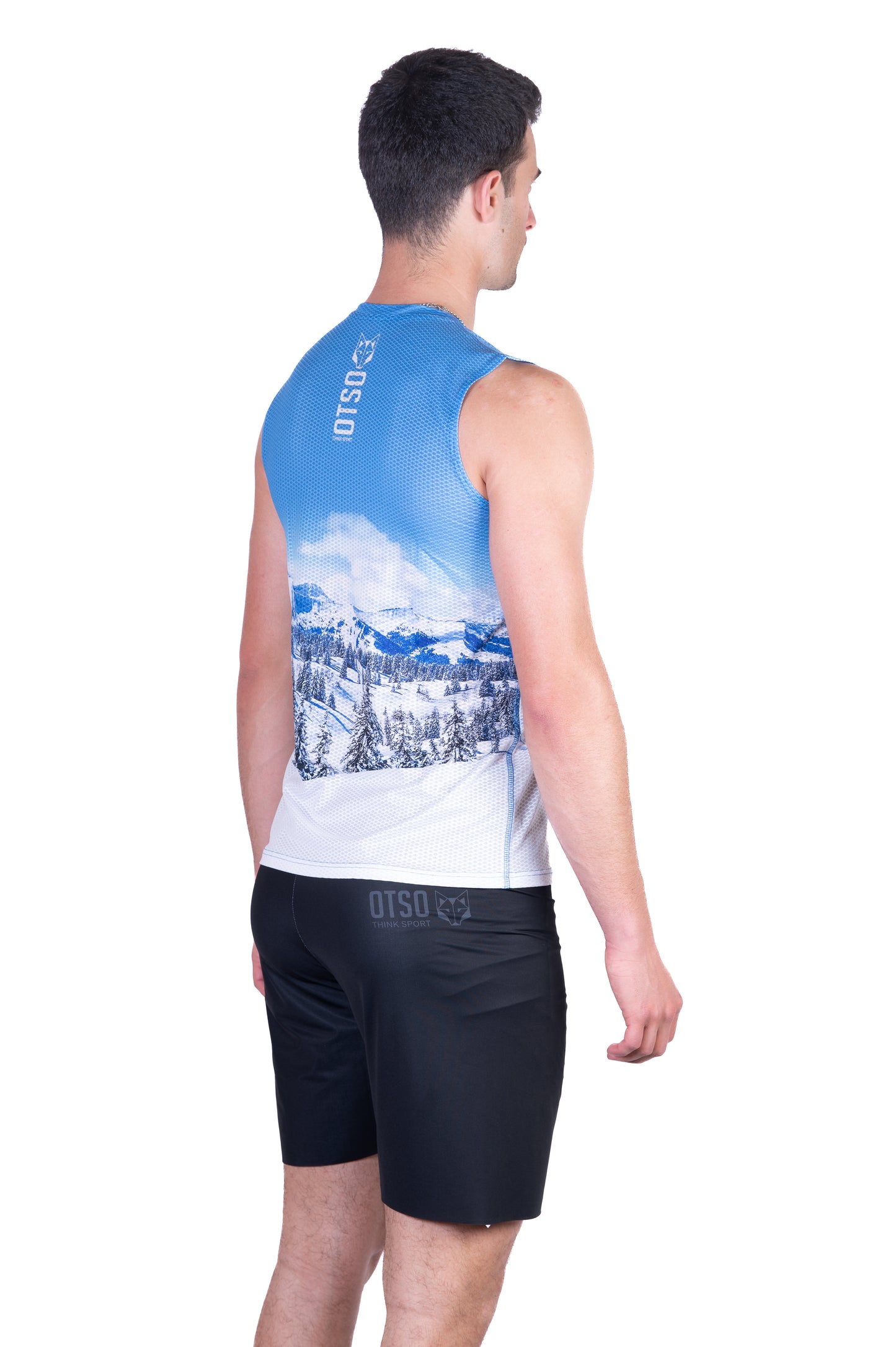 T-shirt sans manches homme - Snow Forest