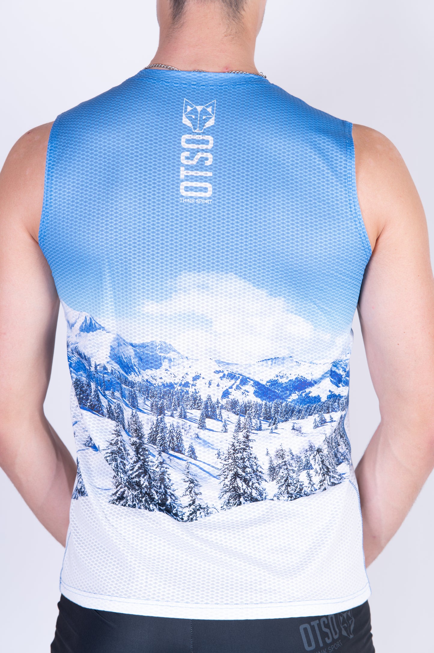 T-shirt sans manches homme - Snow Forest