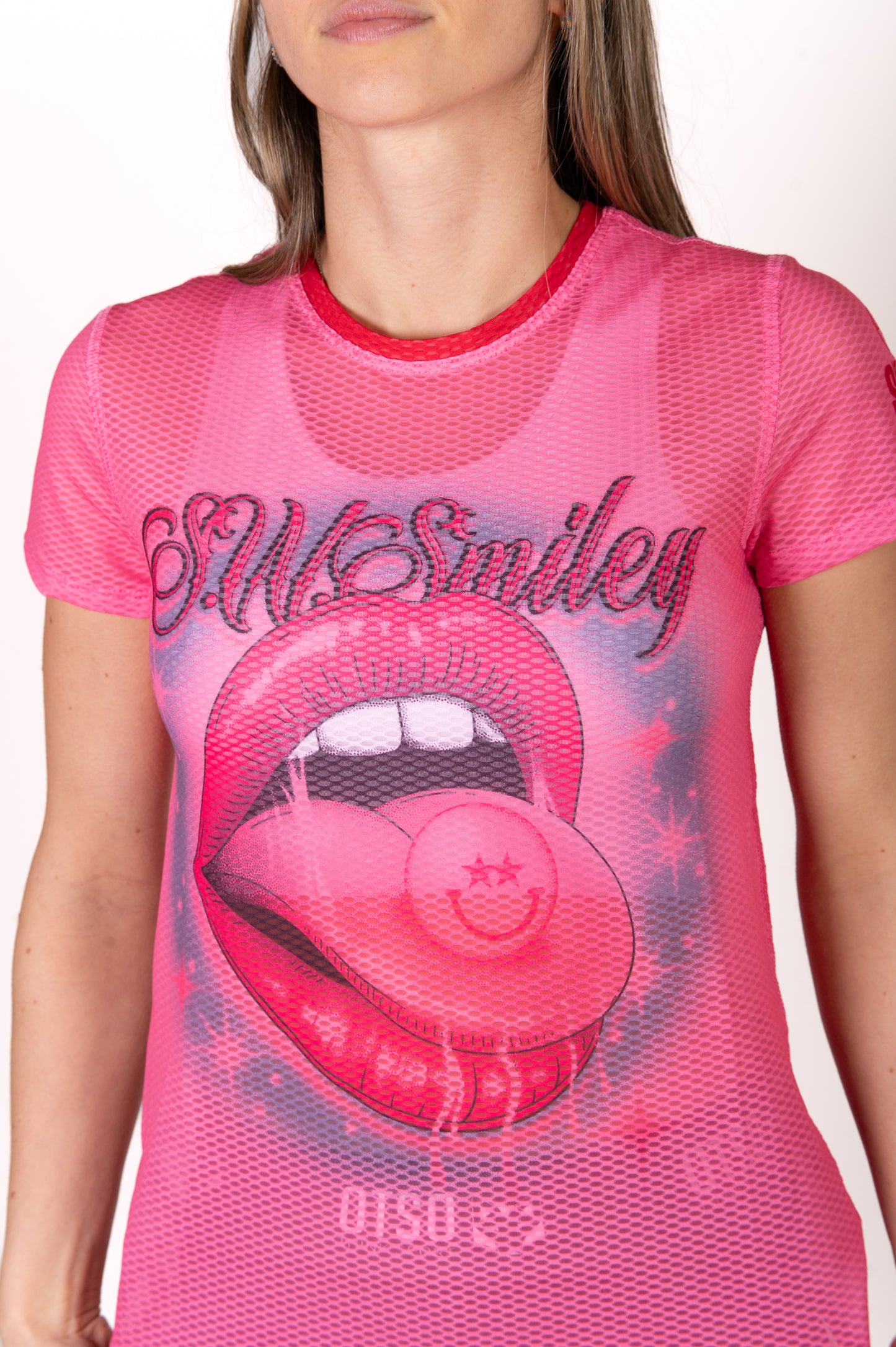 Samarreta màniga curta dona - S.W.Smiley Hella Good (Outlet)