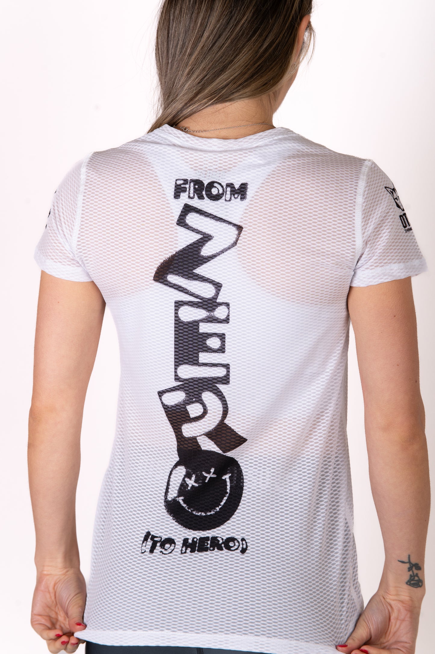 Women's short sleeve t-shirt - S.W.Smiley Airbrushed Infinity