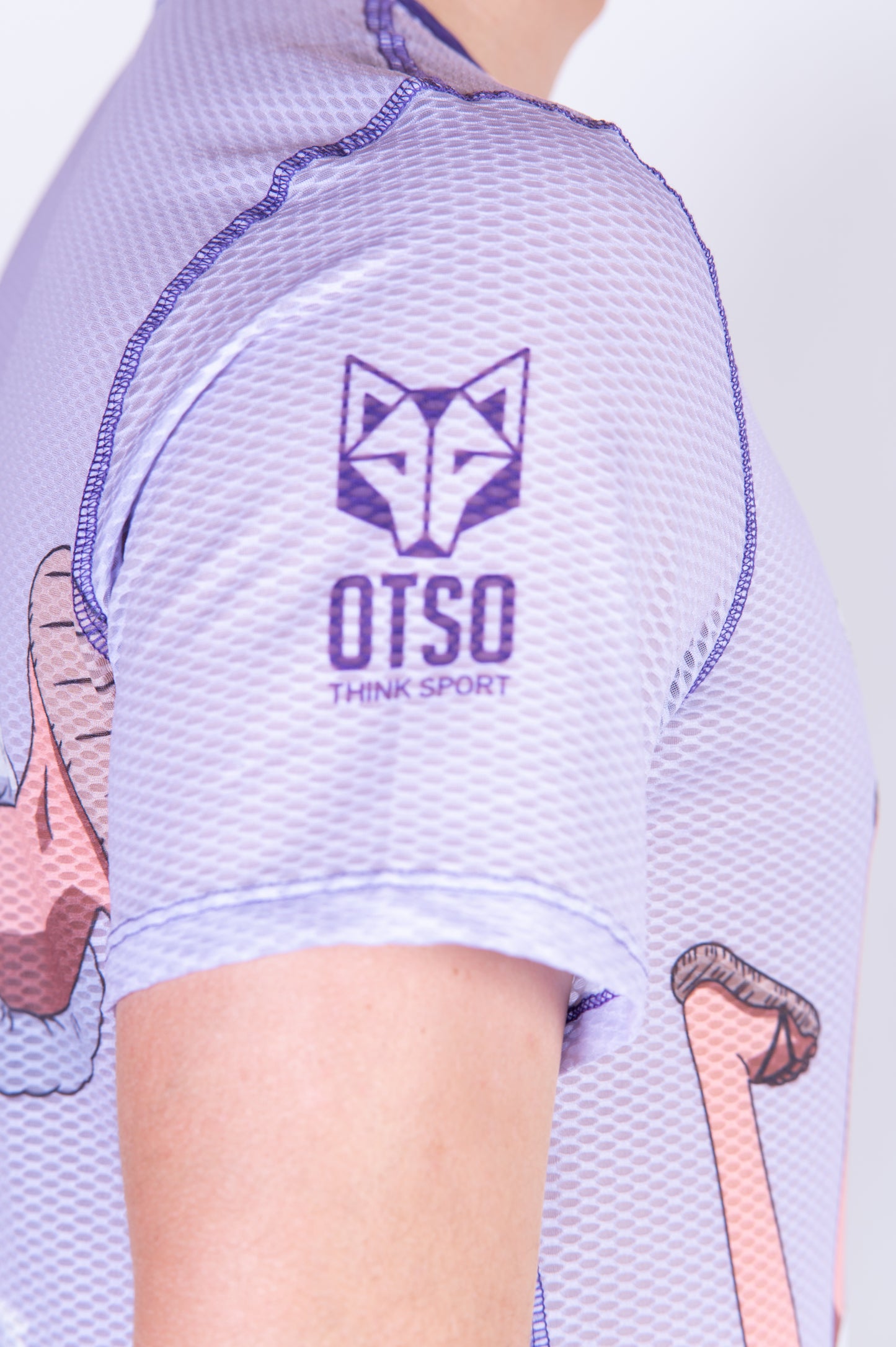 T-shirt de manga curta para homem - One piece egghead luffy and the crew pink