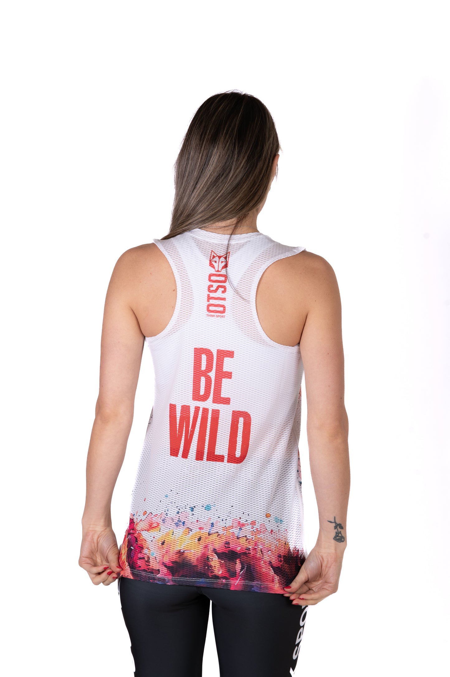 Women's sleeveless t-shirt - Be Wild Bear
