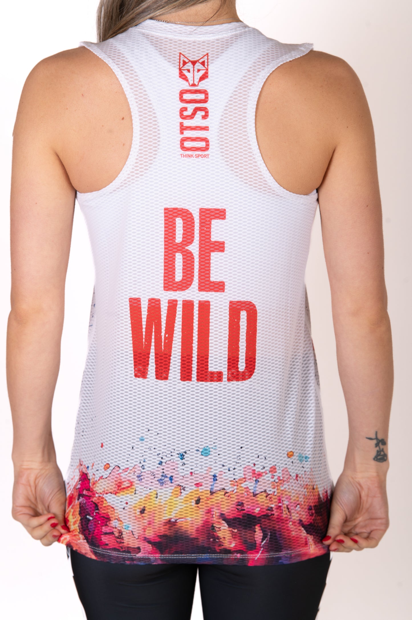 Women's sleeveless t-shirt - Be Wild Bear