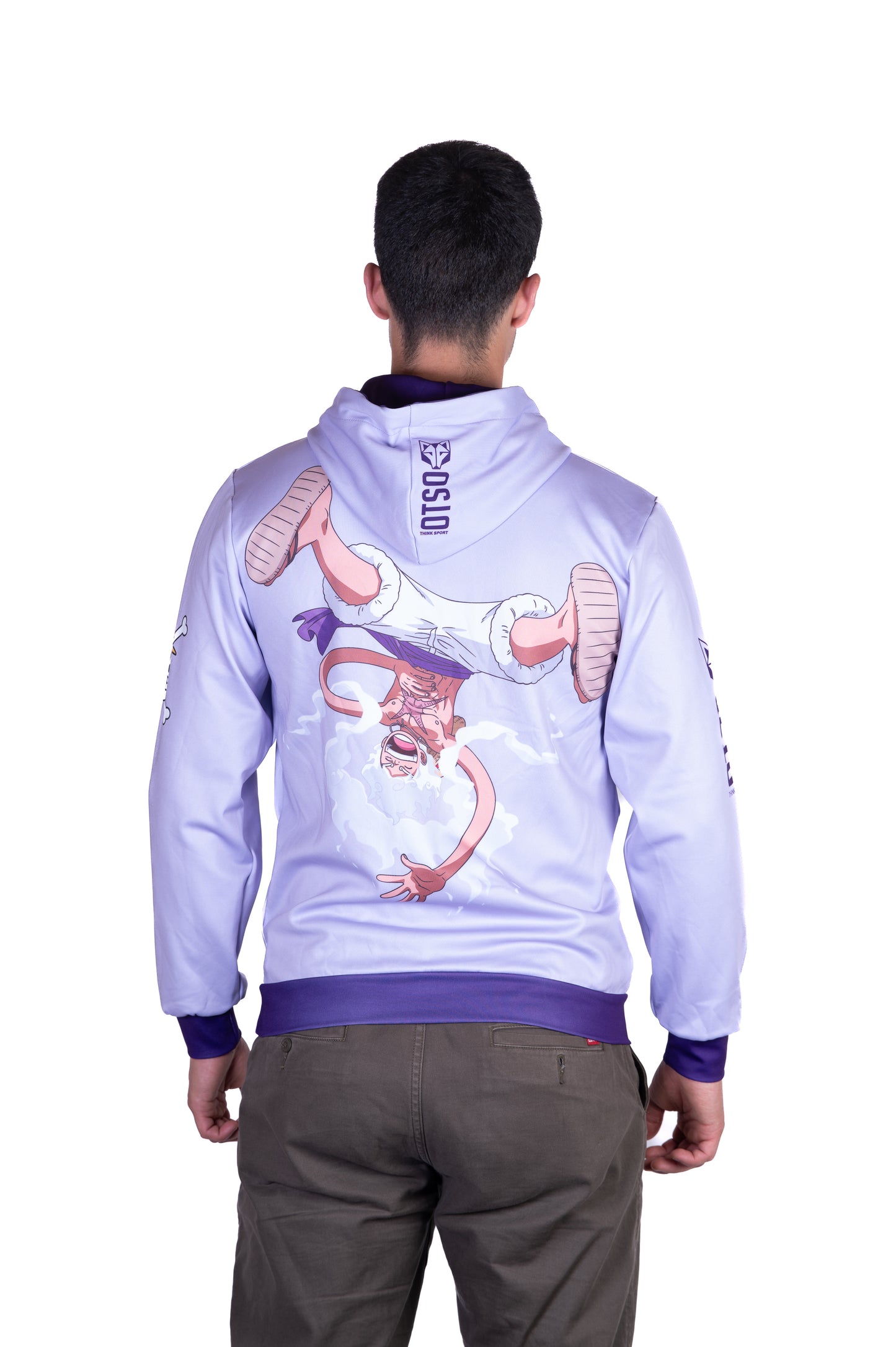Sudadera - One piece egghead luffy gear5 purple