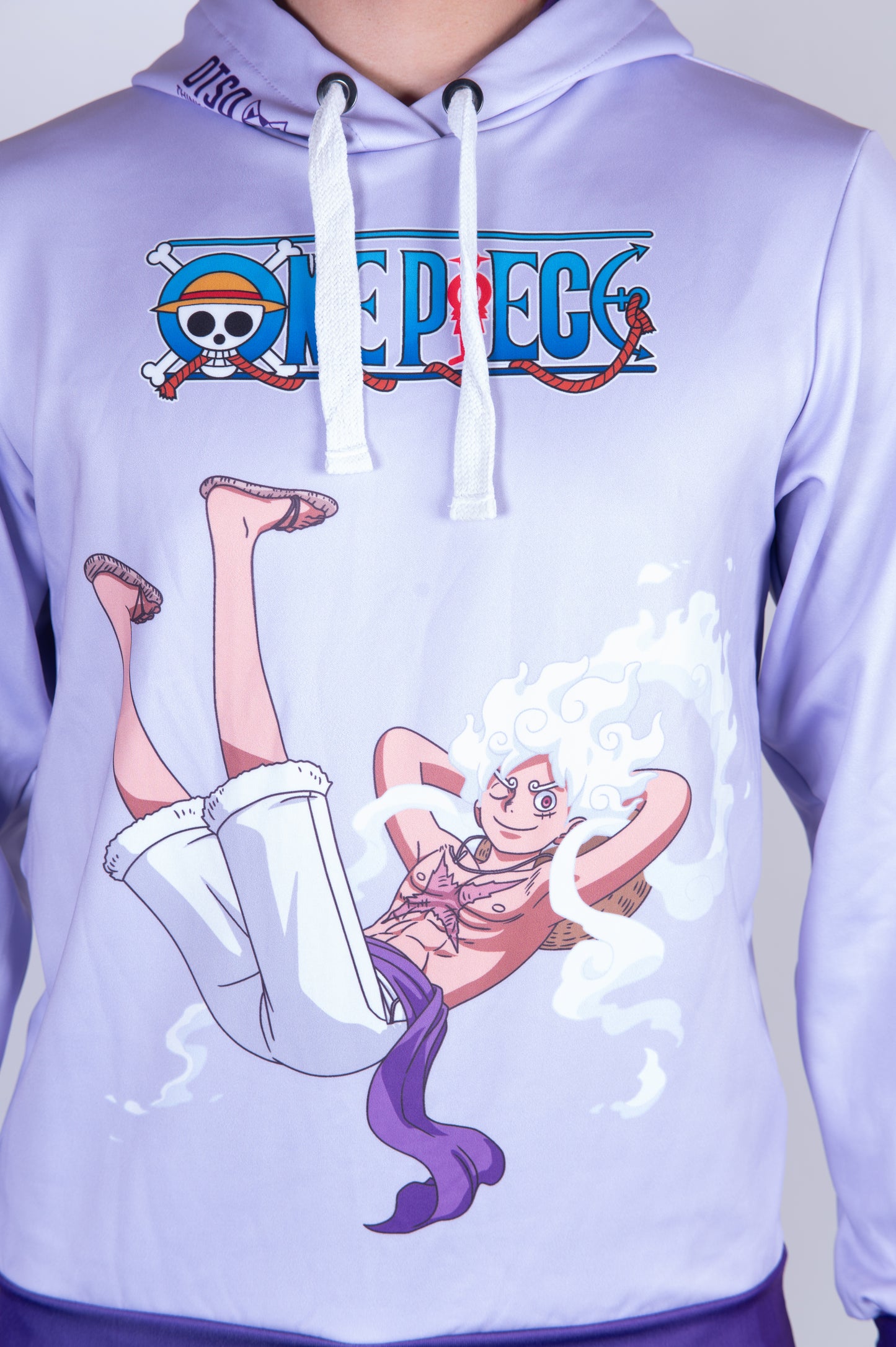 Sudadera - One piece egghead luffy gear5 purple