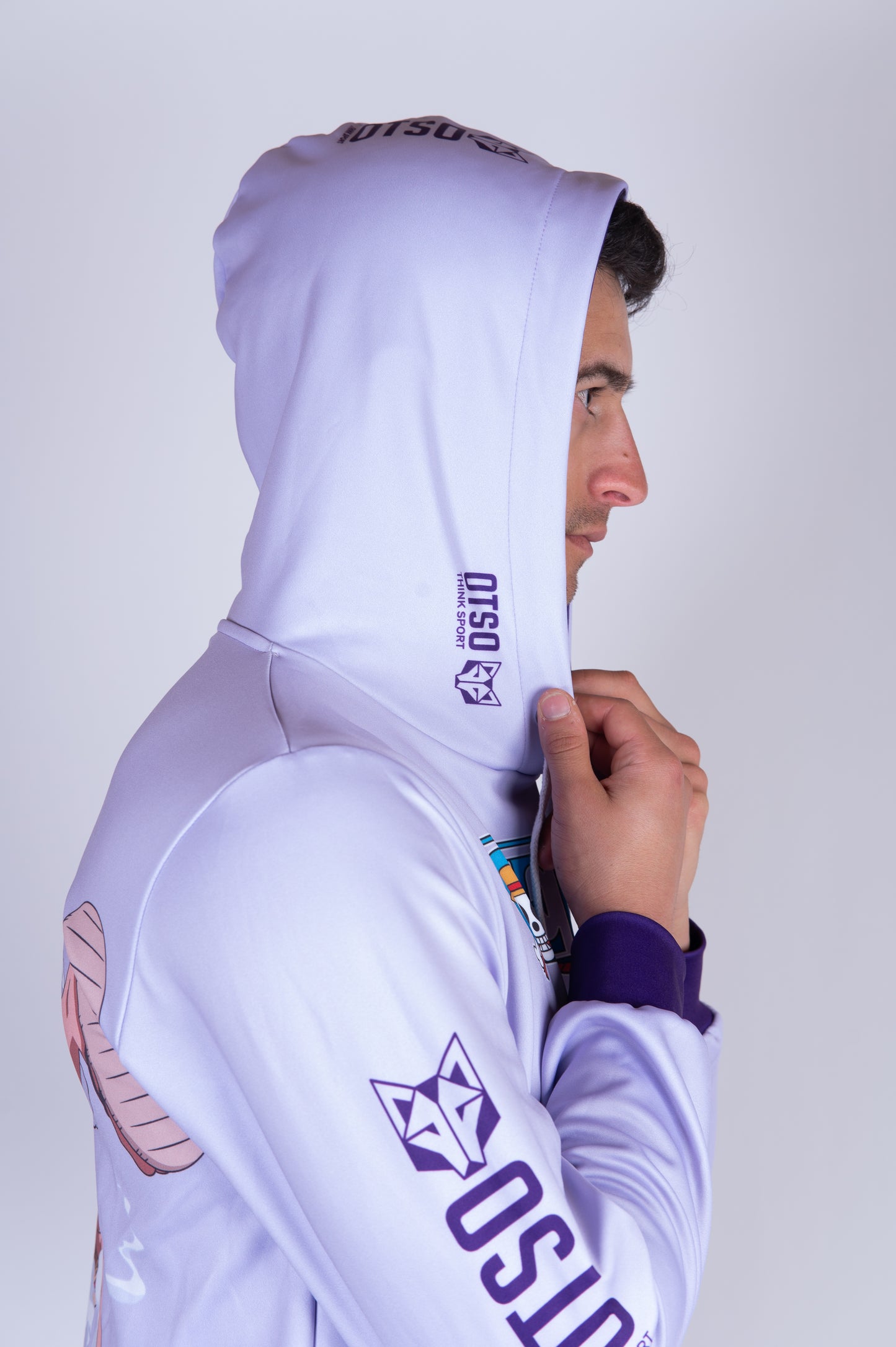 Sudadera - One piece egghead luffy gear5 purple