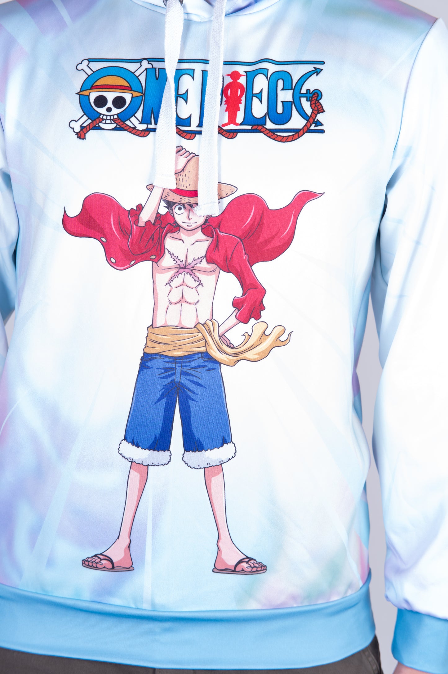 Sudadera - One piece fishman luffy and the crew green