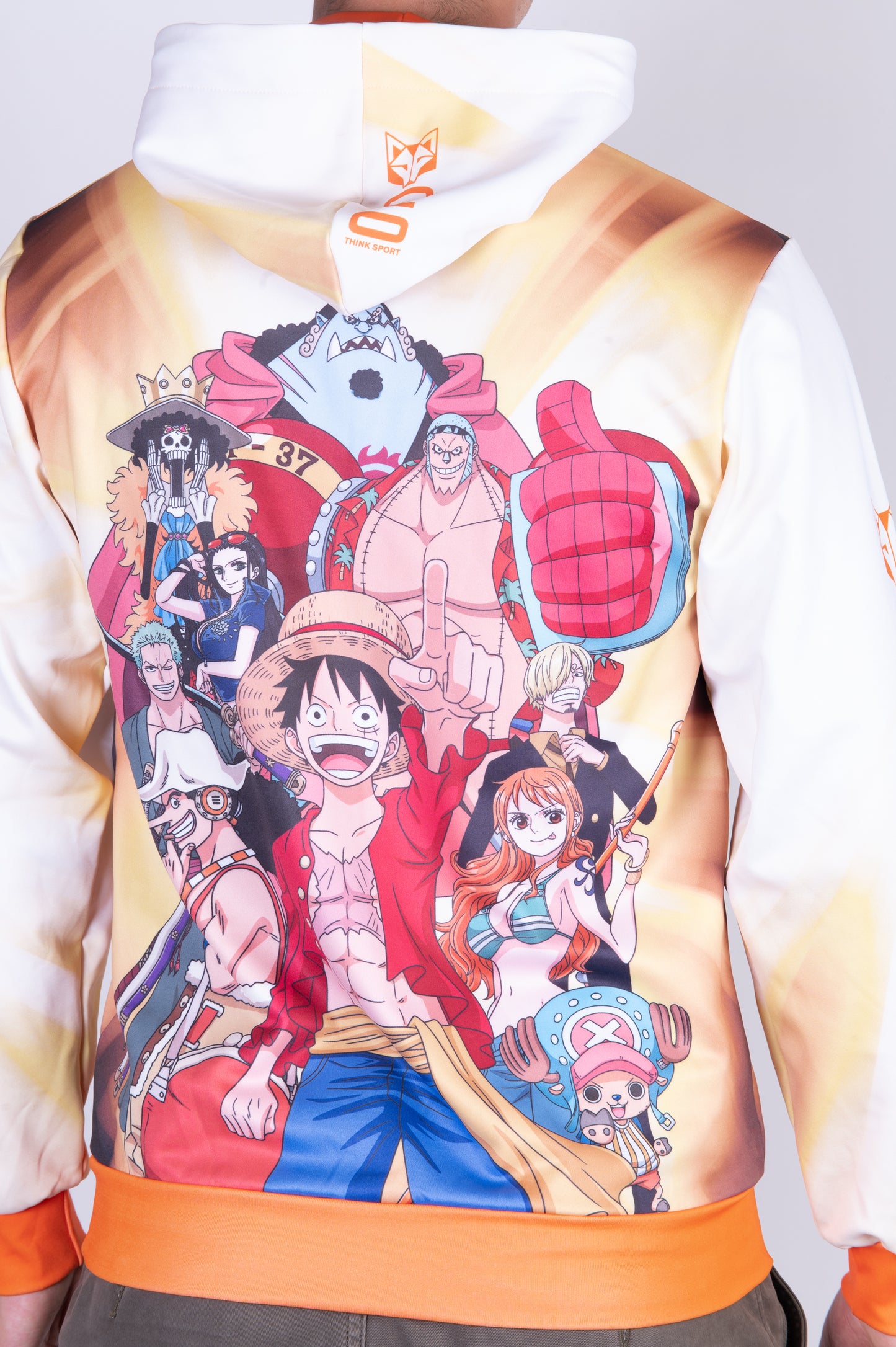 Sudadera - One piece fishman straw hat crew yellow