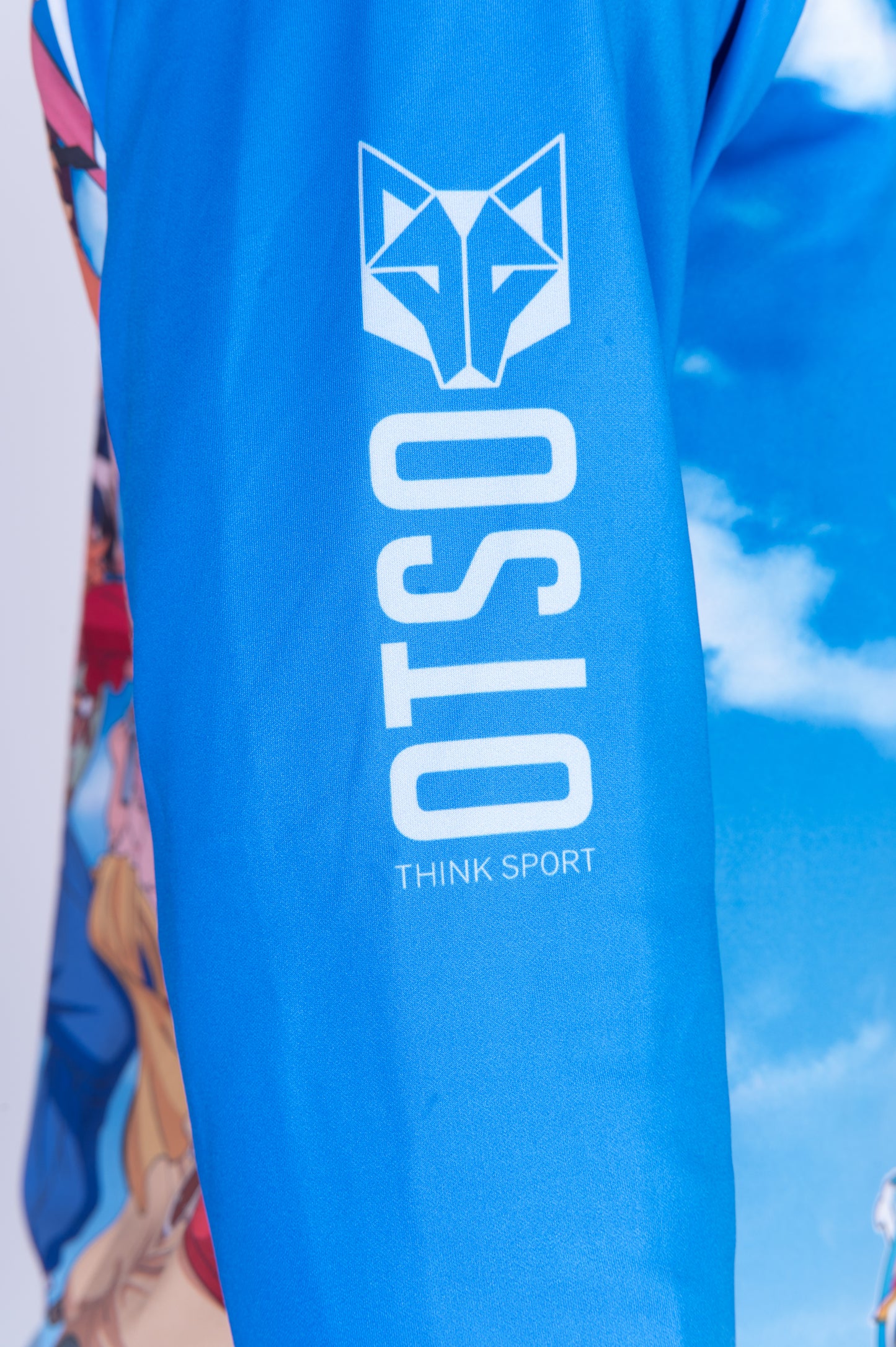 Sudadera - One piece fishman luffy and the crew blue