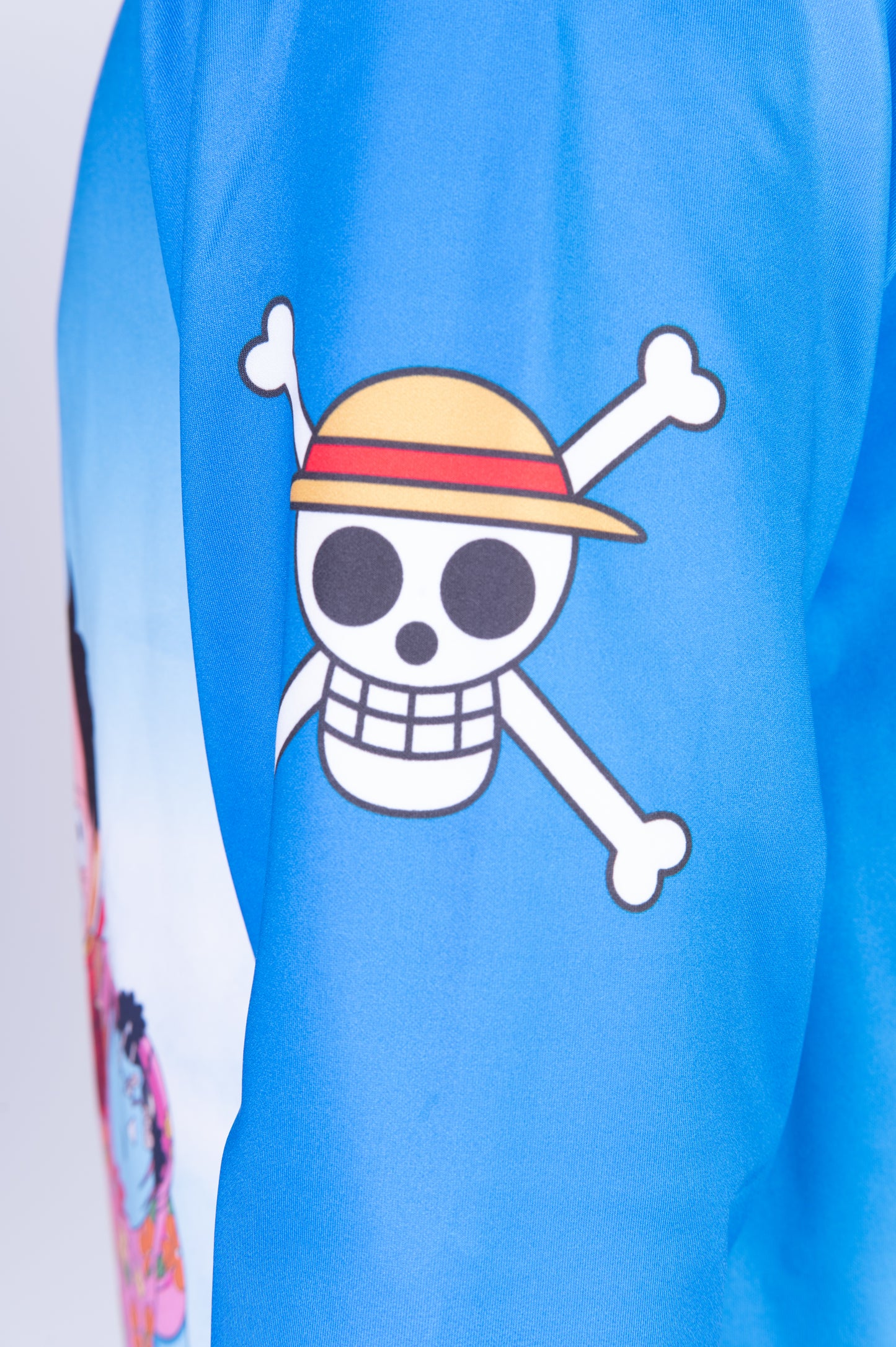 Sudadera - One piece egghead luffy straw hat crew blue