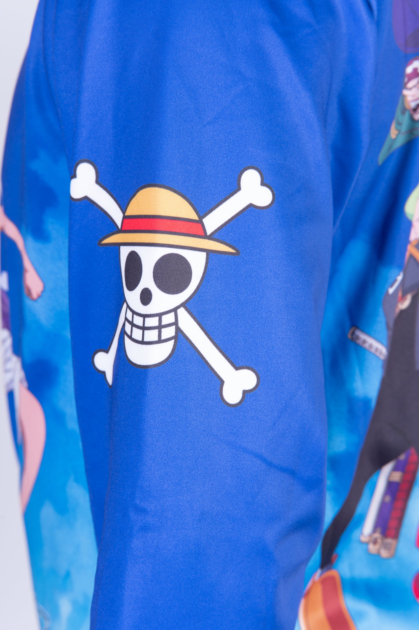 Sudadera - One piece egghead luffy and the crew blue